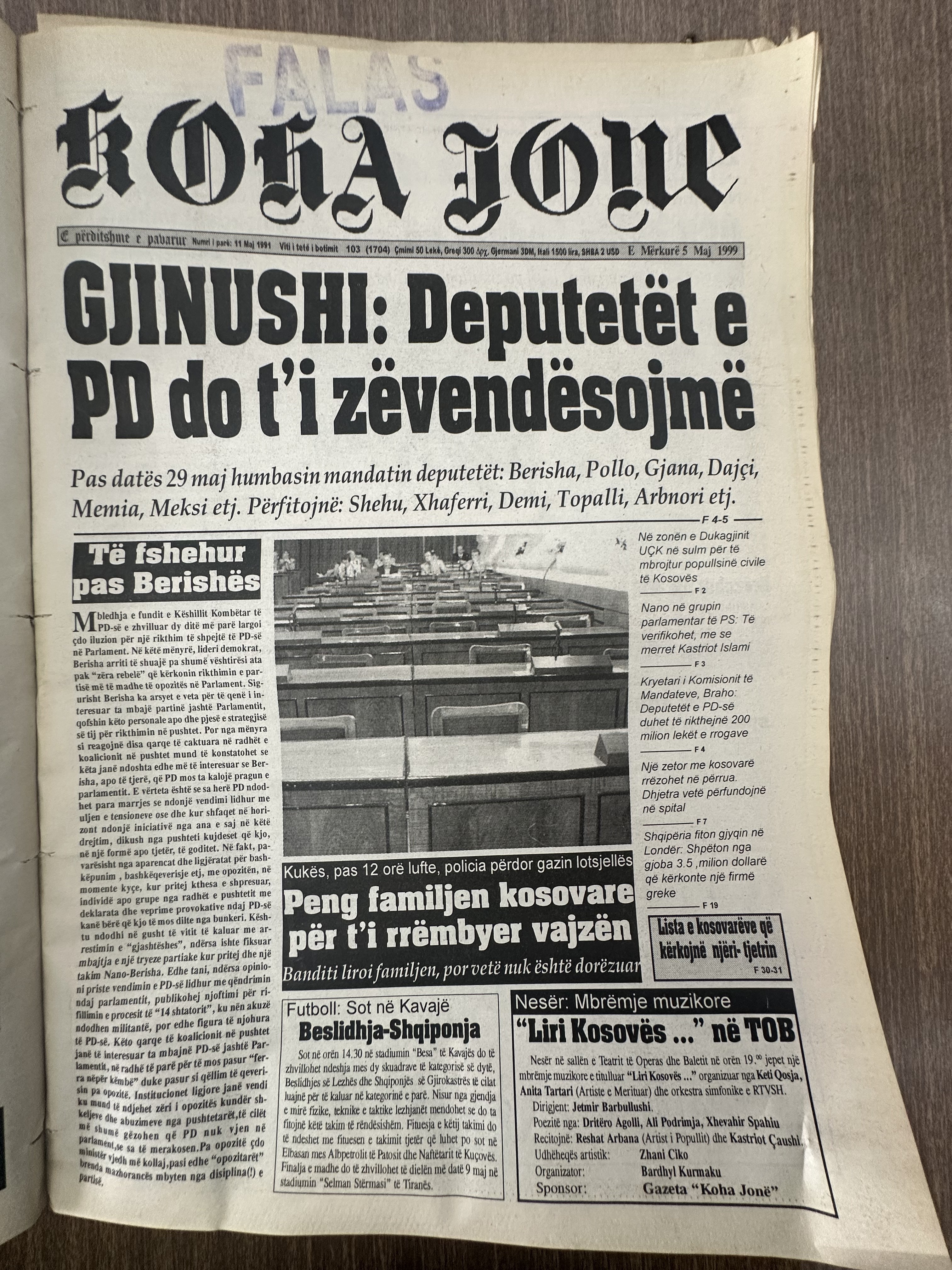 Koha Jonë 1999-05-17
