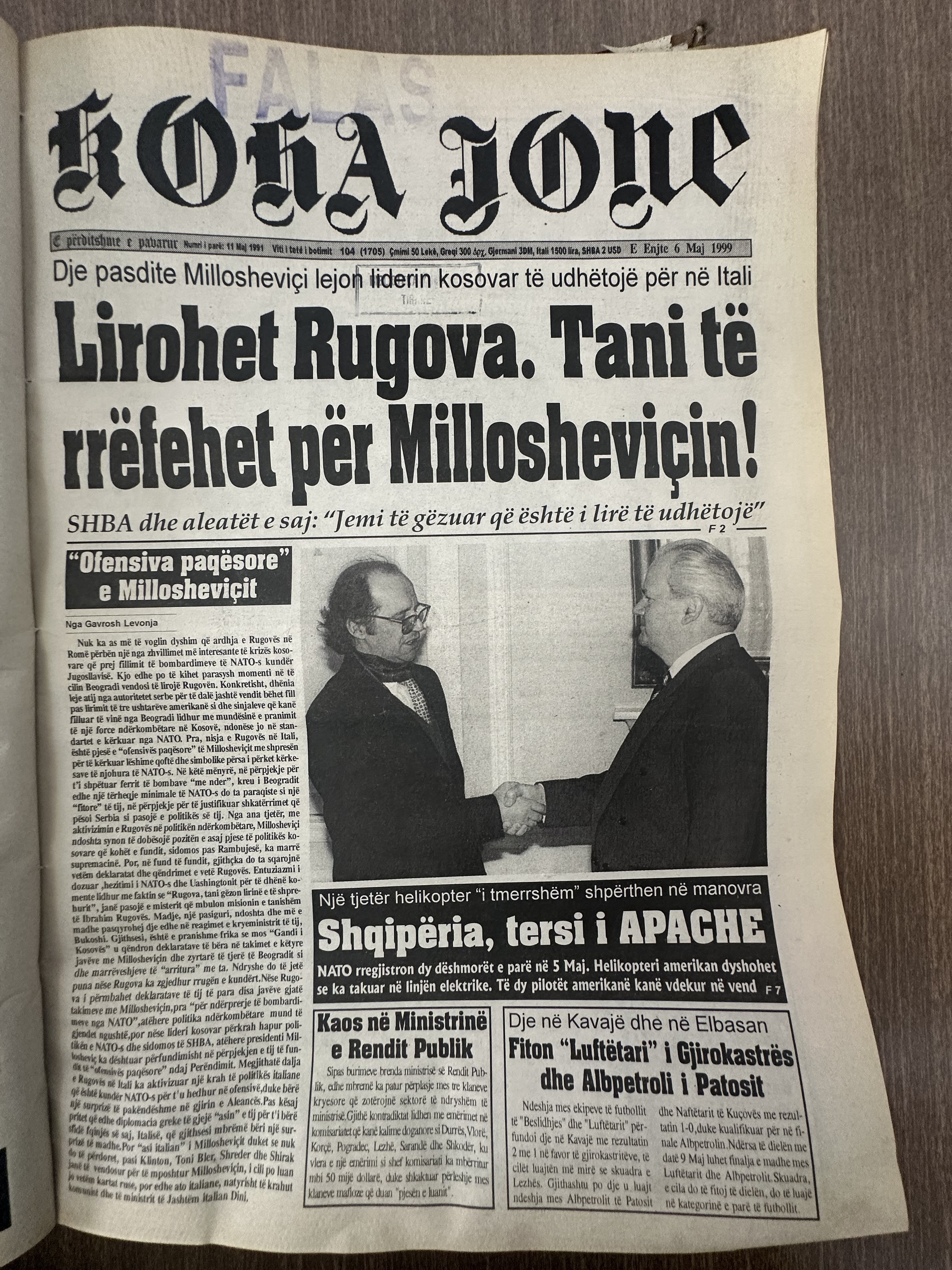 Koha Jonë 1999-05-06