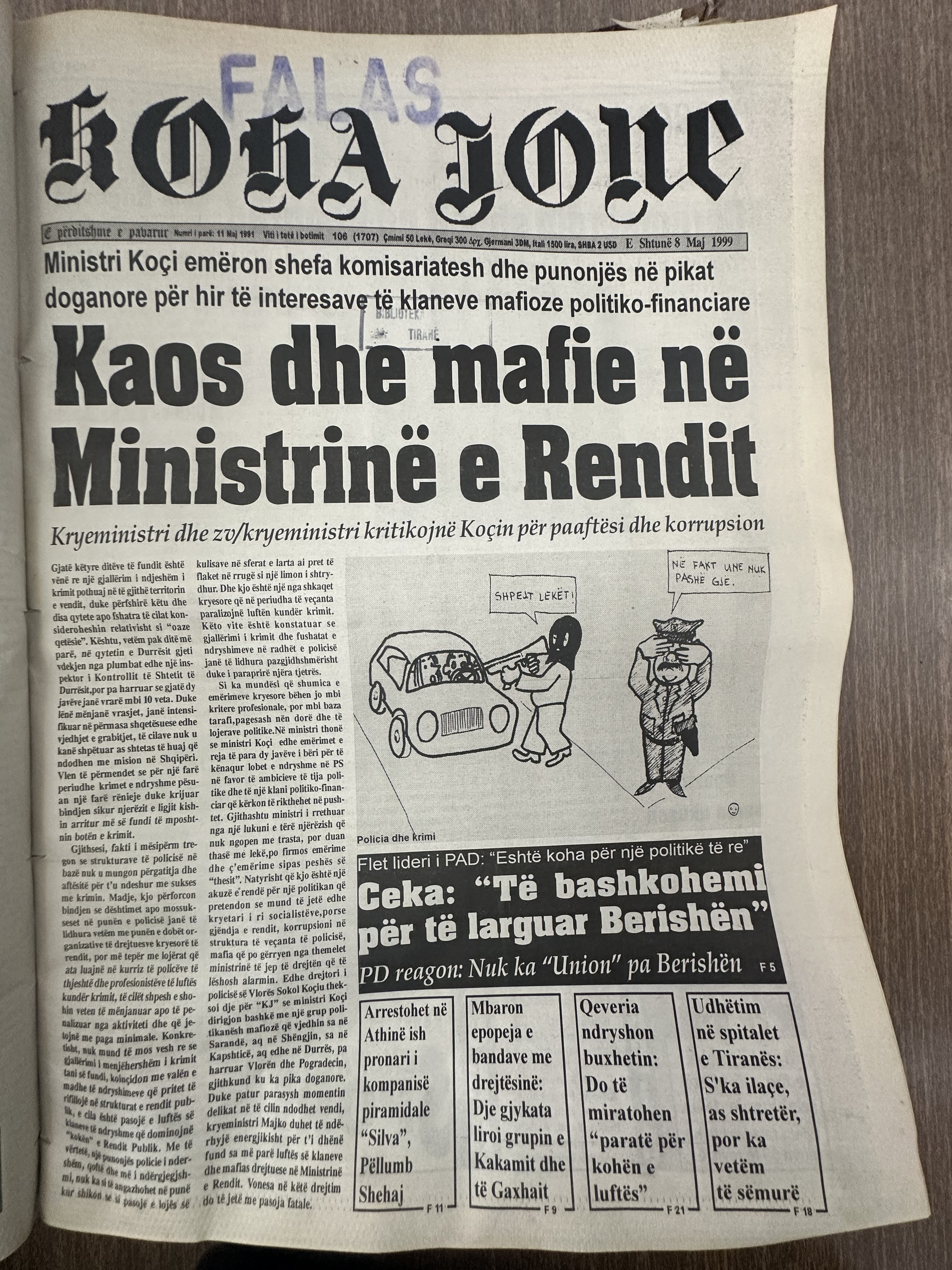 Koha Jonë 1999-05-08