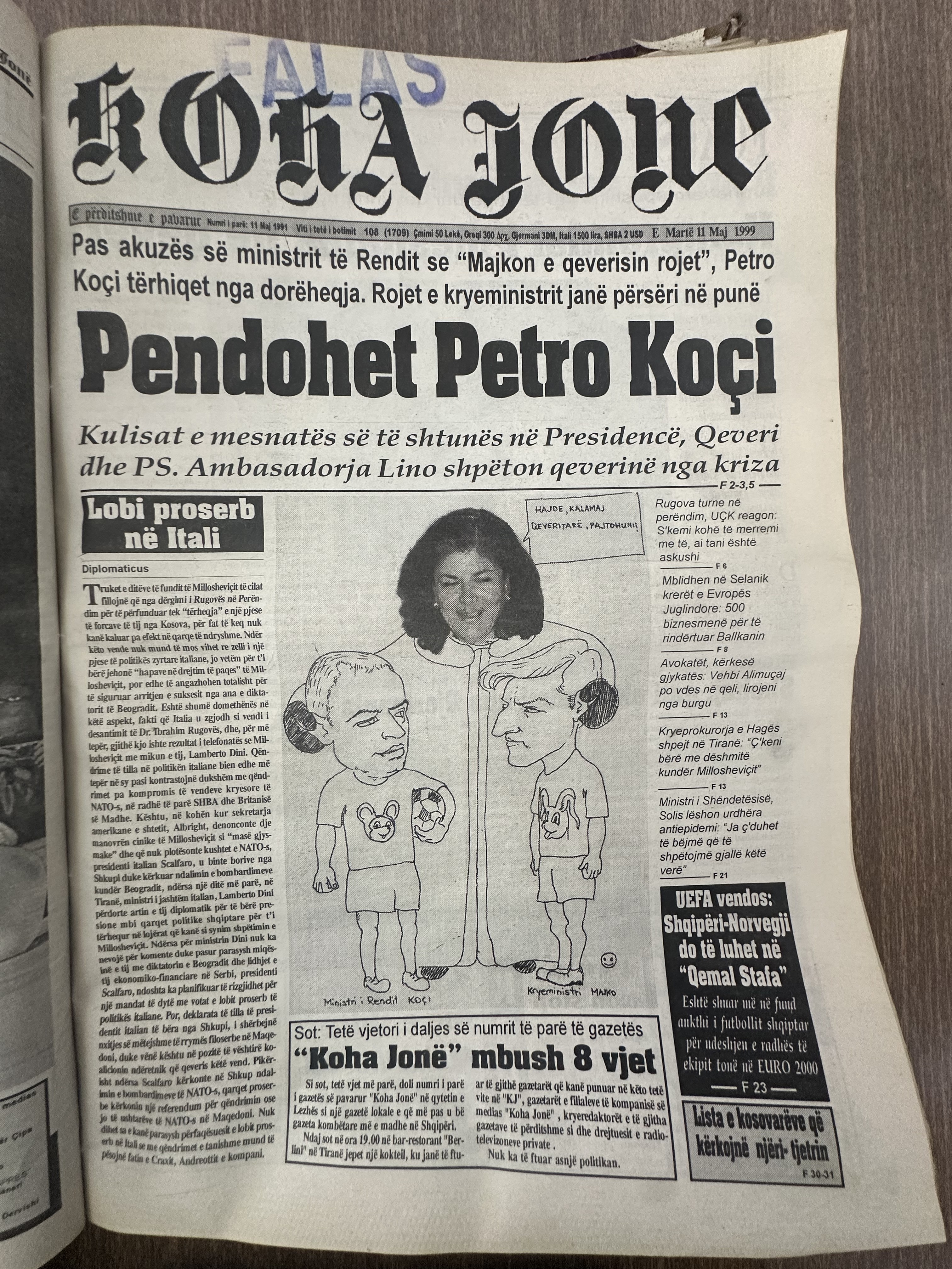 Koha Jonë 1999-05-11