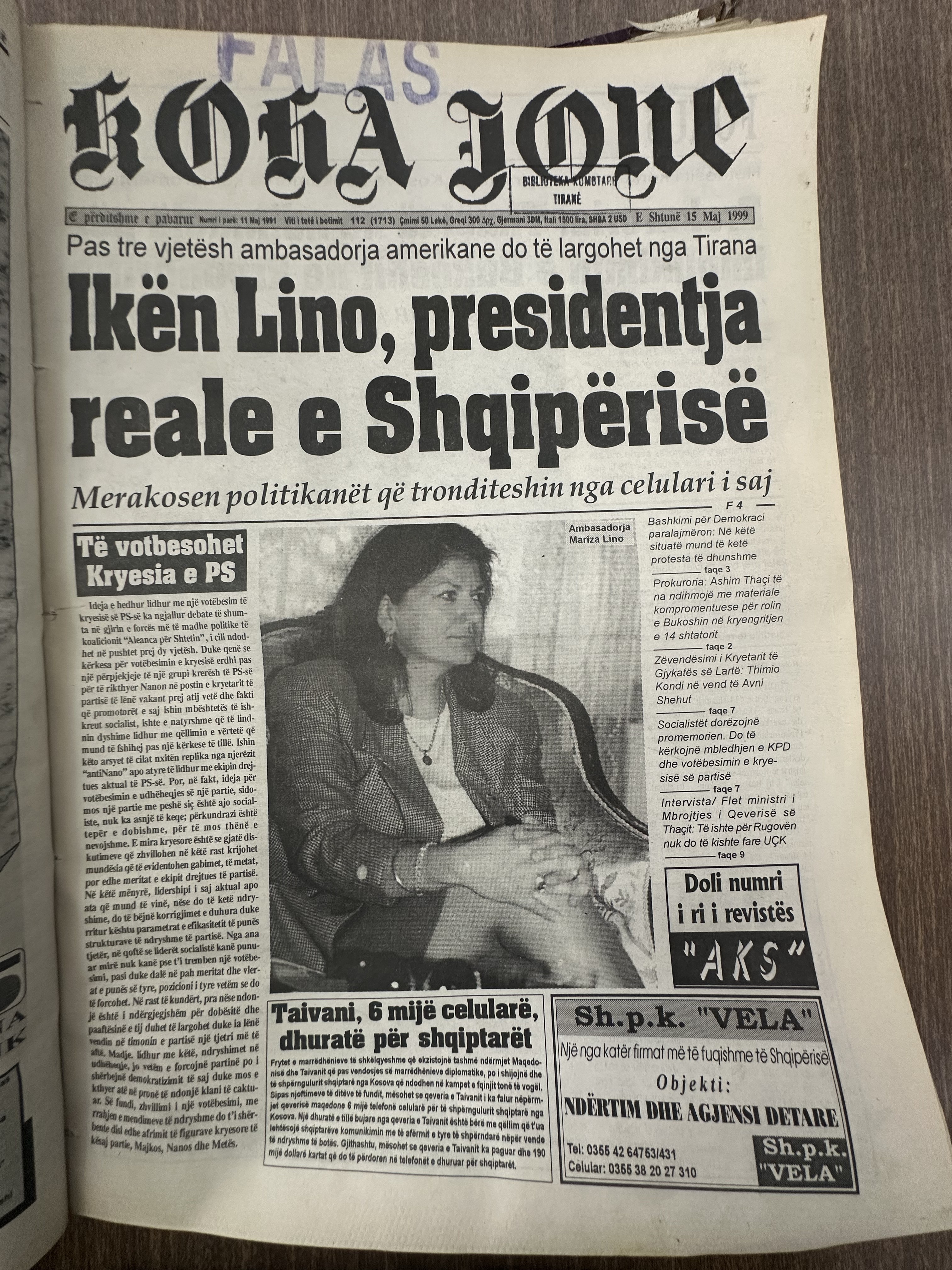 Koha Jonë 1999-05-15