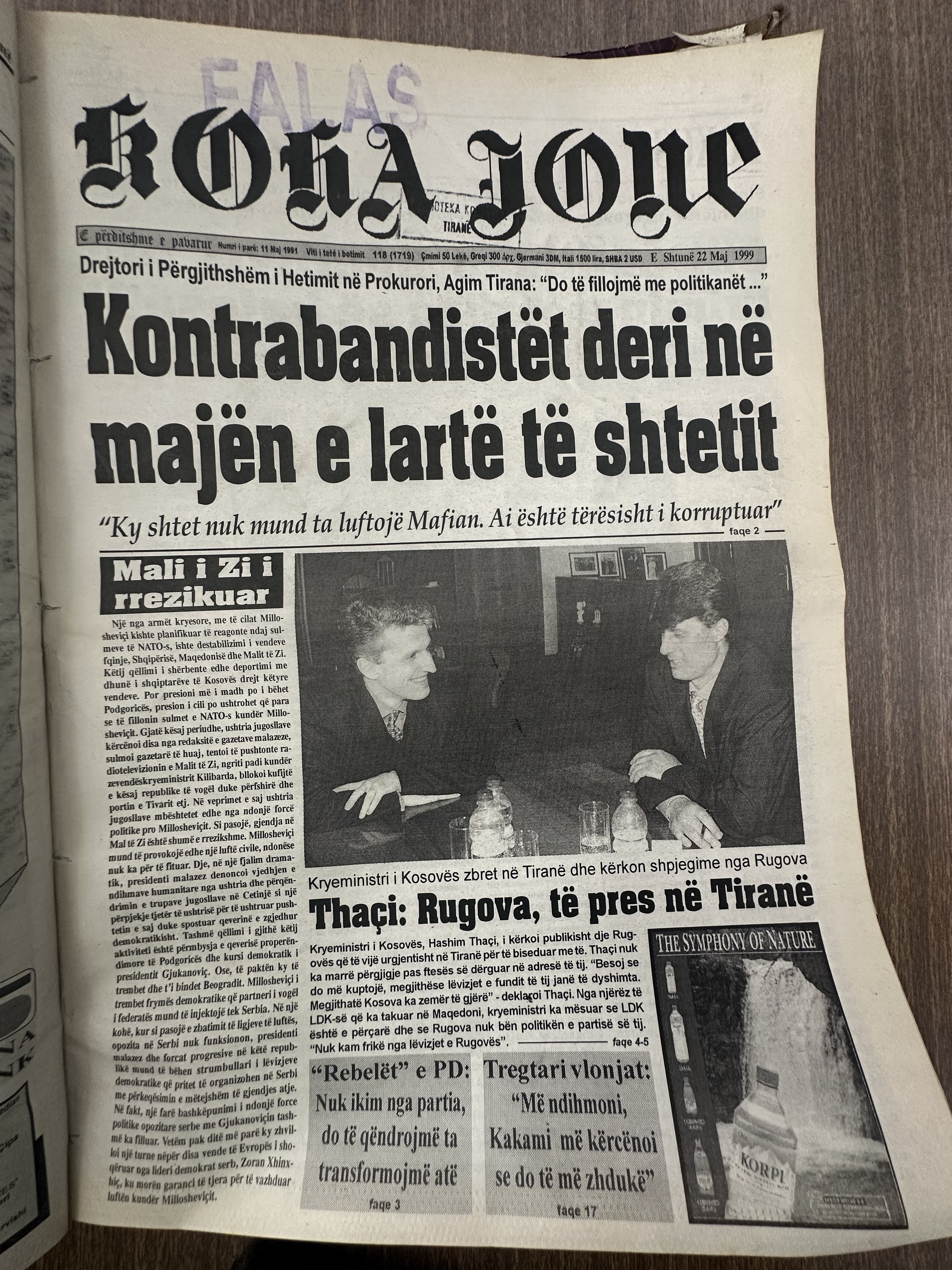 Koha Jonë 1999-05-22