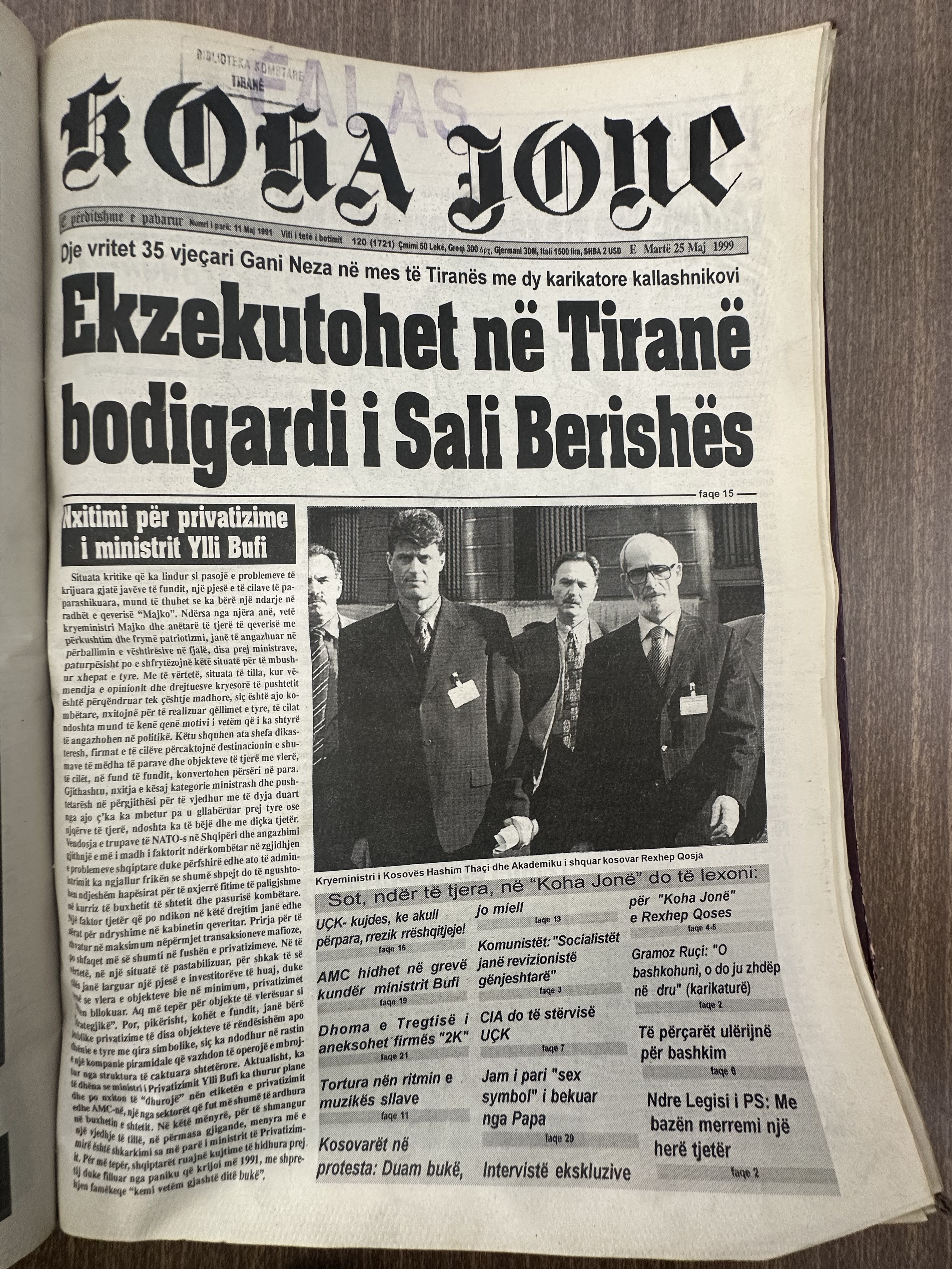 Koha Jonë 1999-05-25