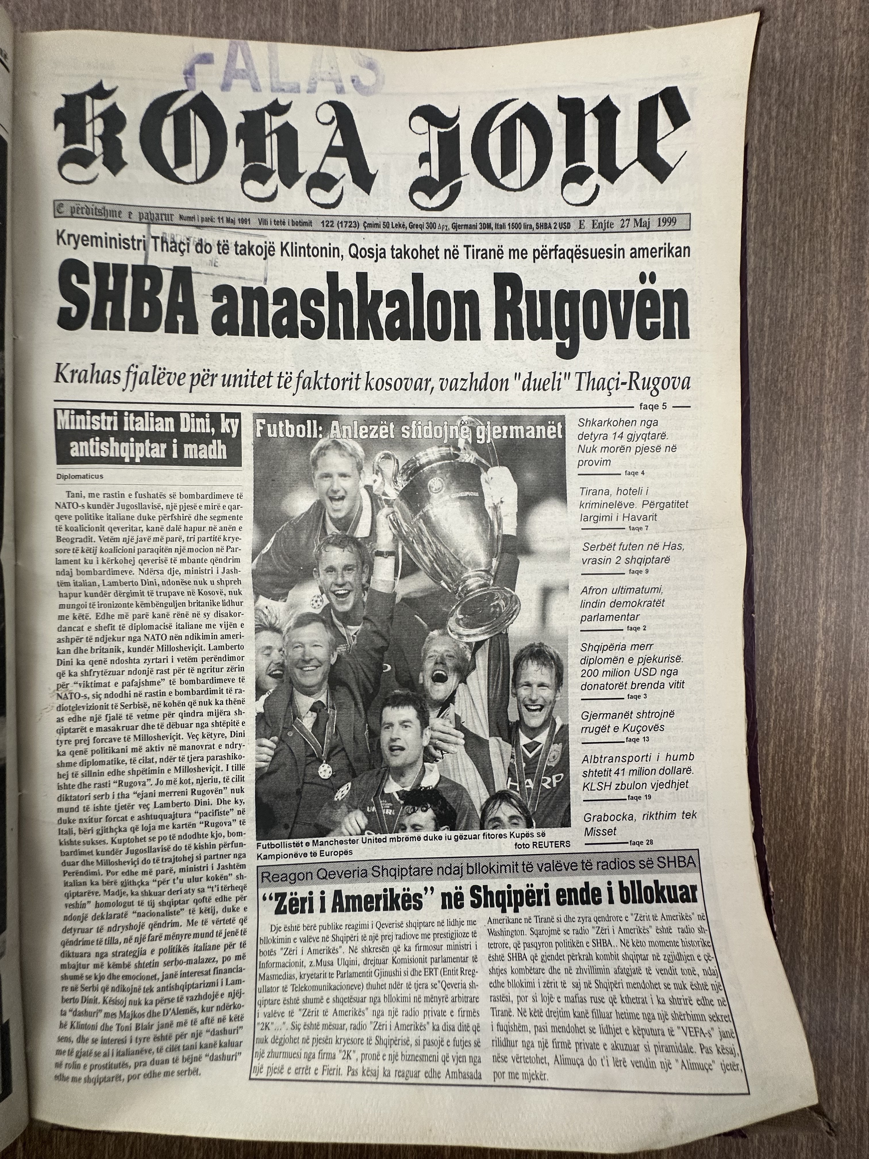 Koha Jonë 1999-05-27