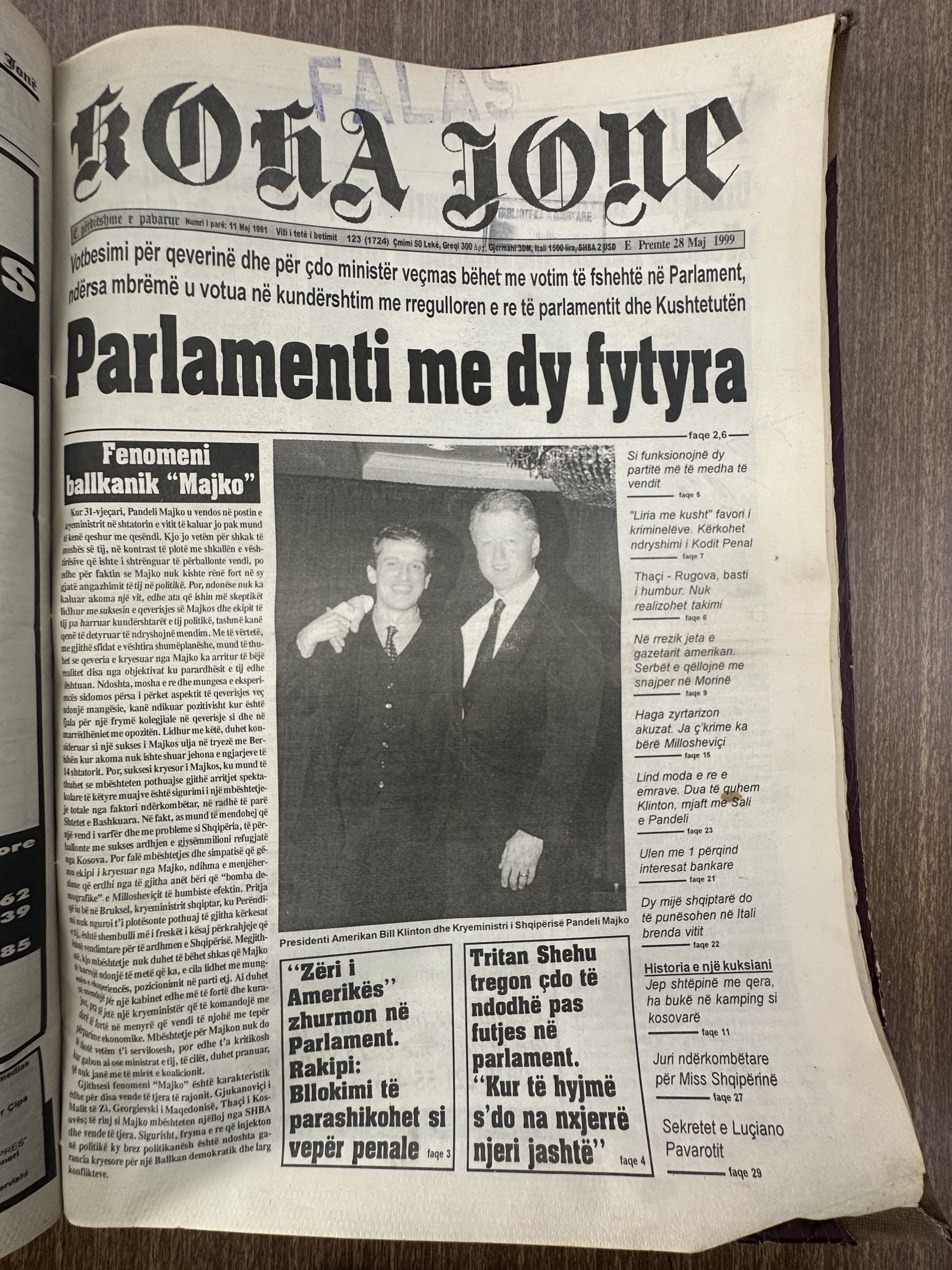 Koha Jonë 1999-05-28