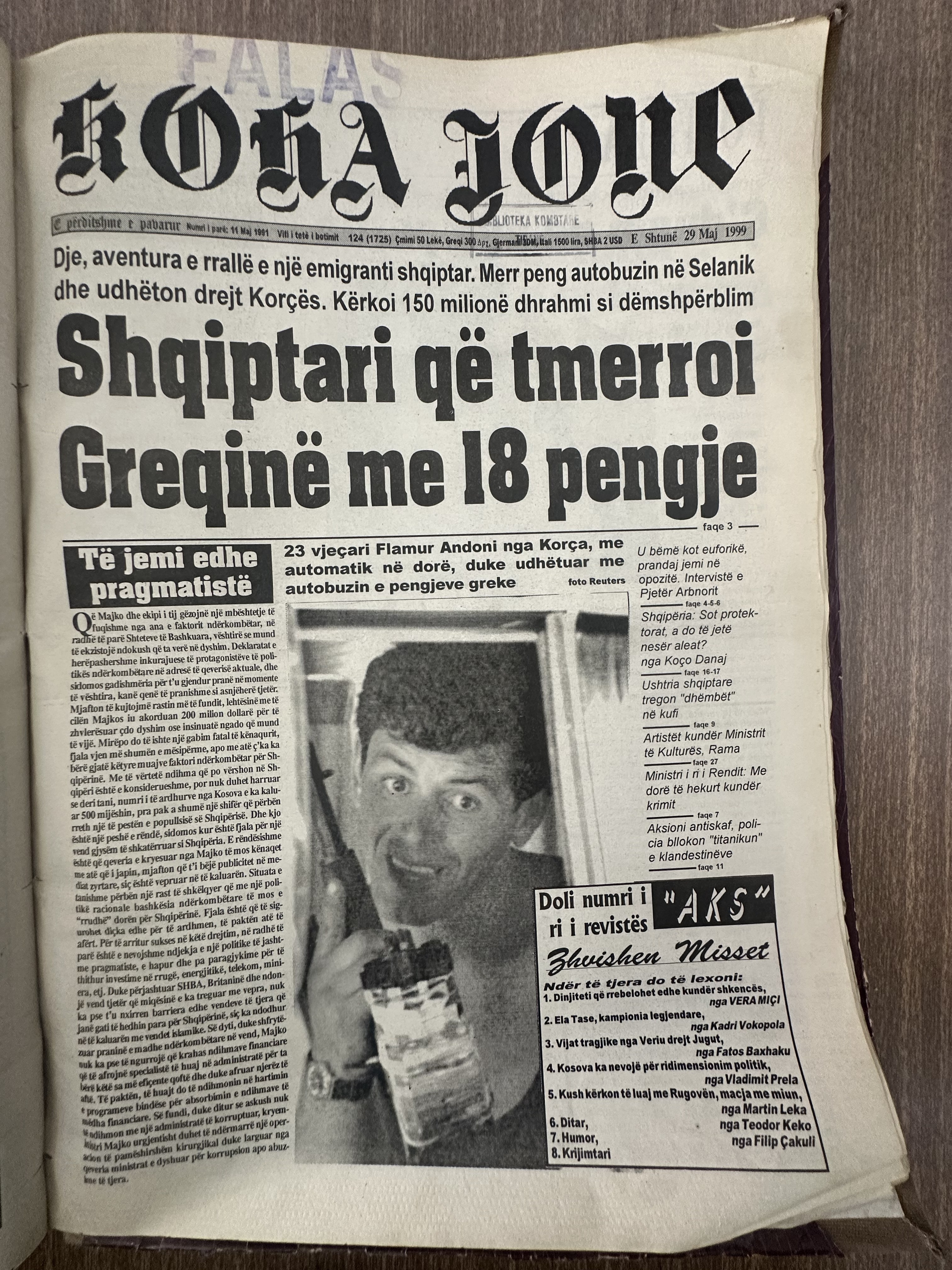 Koha Jonë 1999-05-29