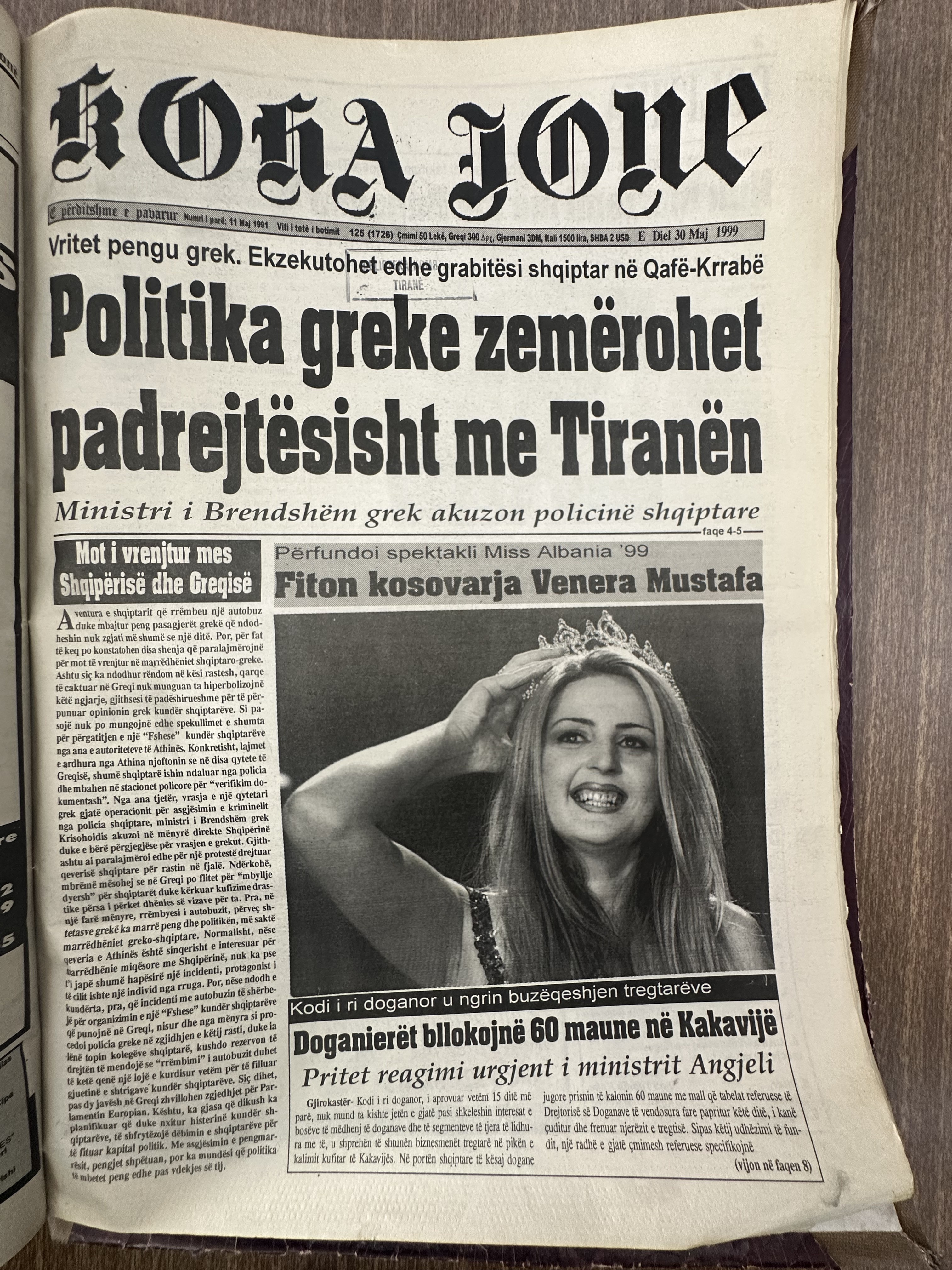 Koha Jonë 1999-05-30