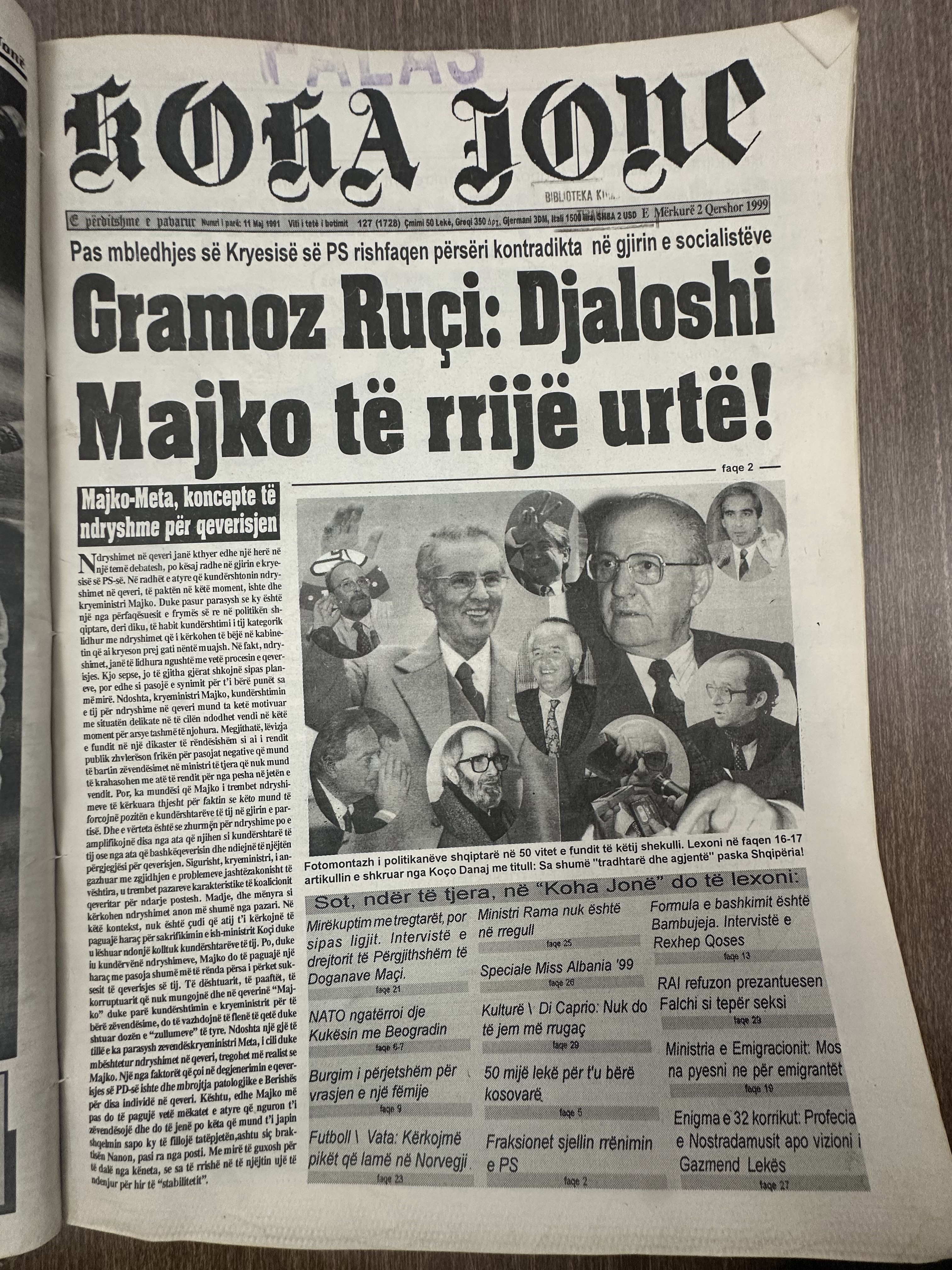 Koha Jonë 1999-05-14