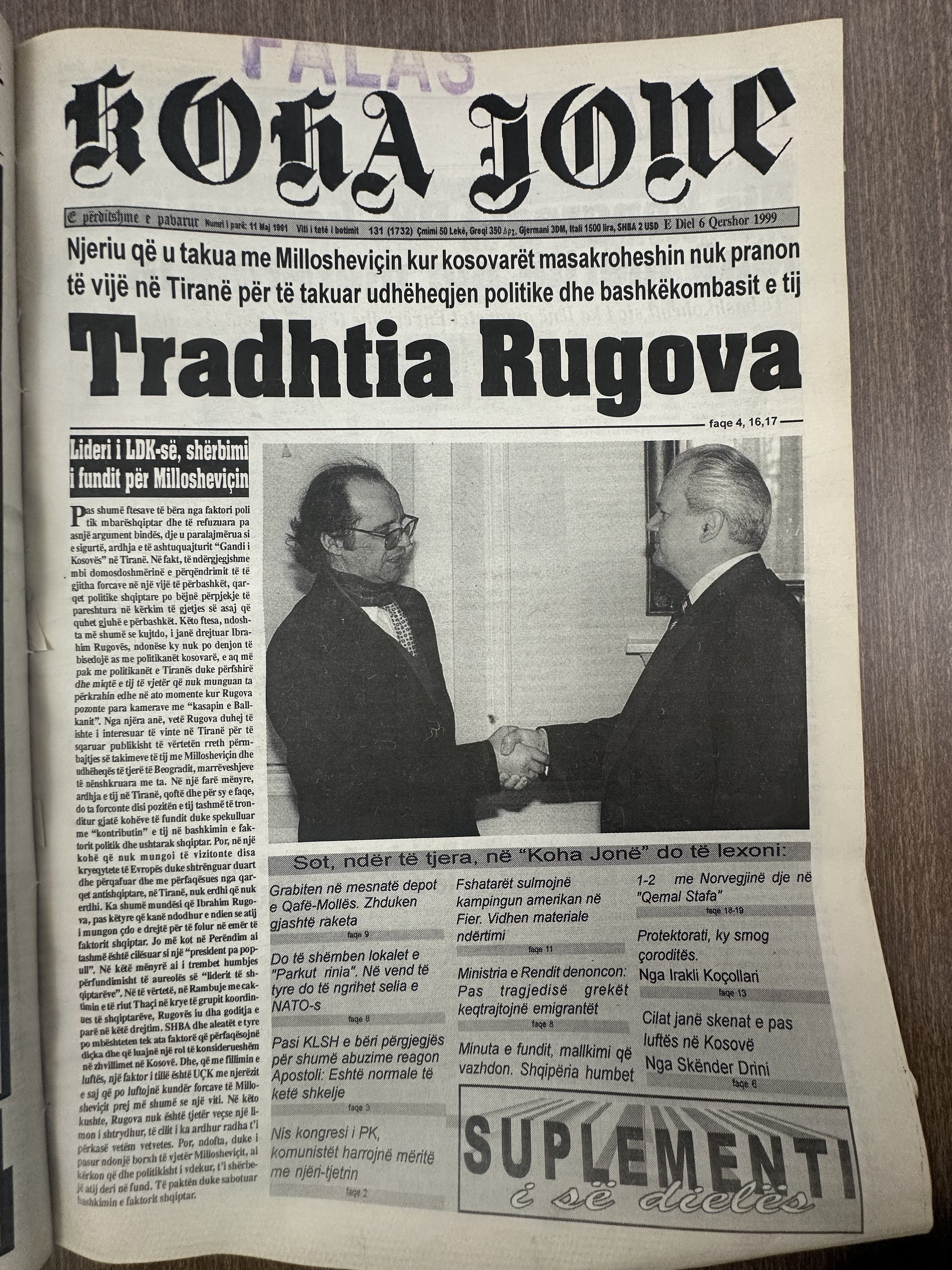 Koha Jonë 1999-06-06
