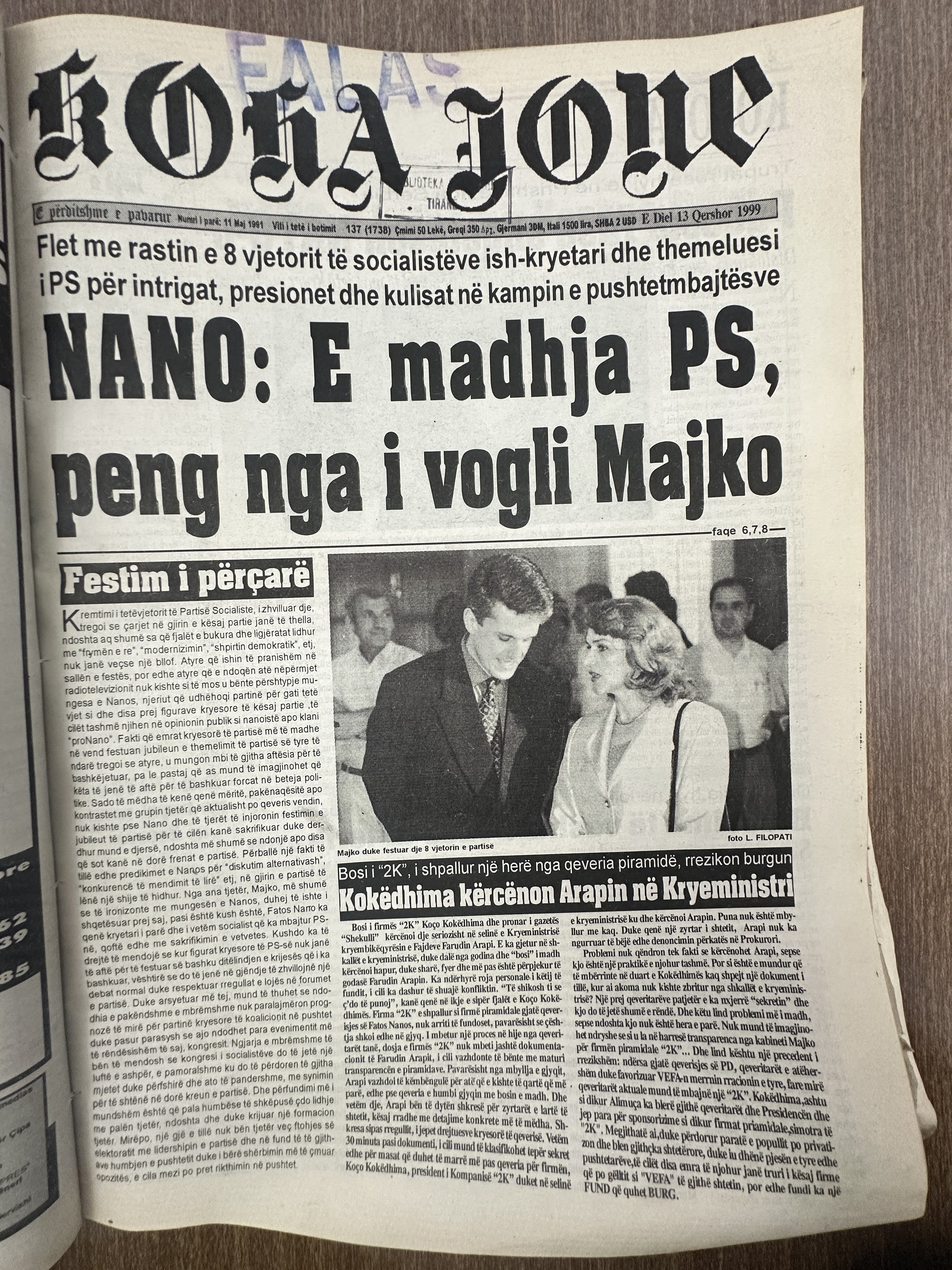 Koha Jonë 1999-05-12