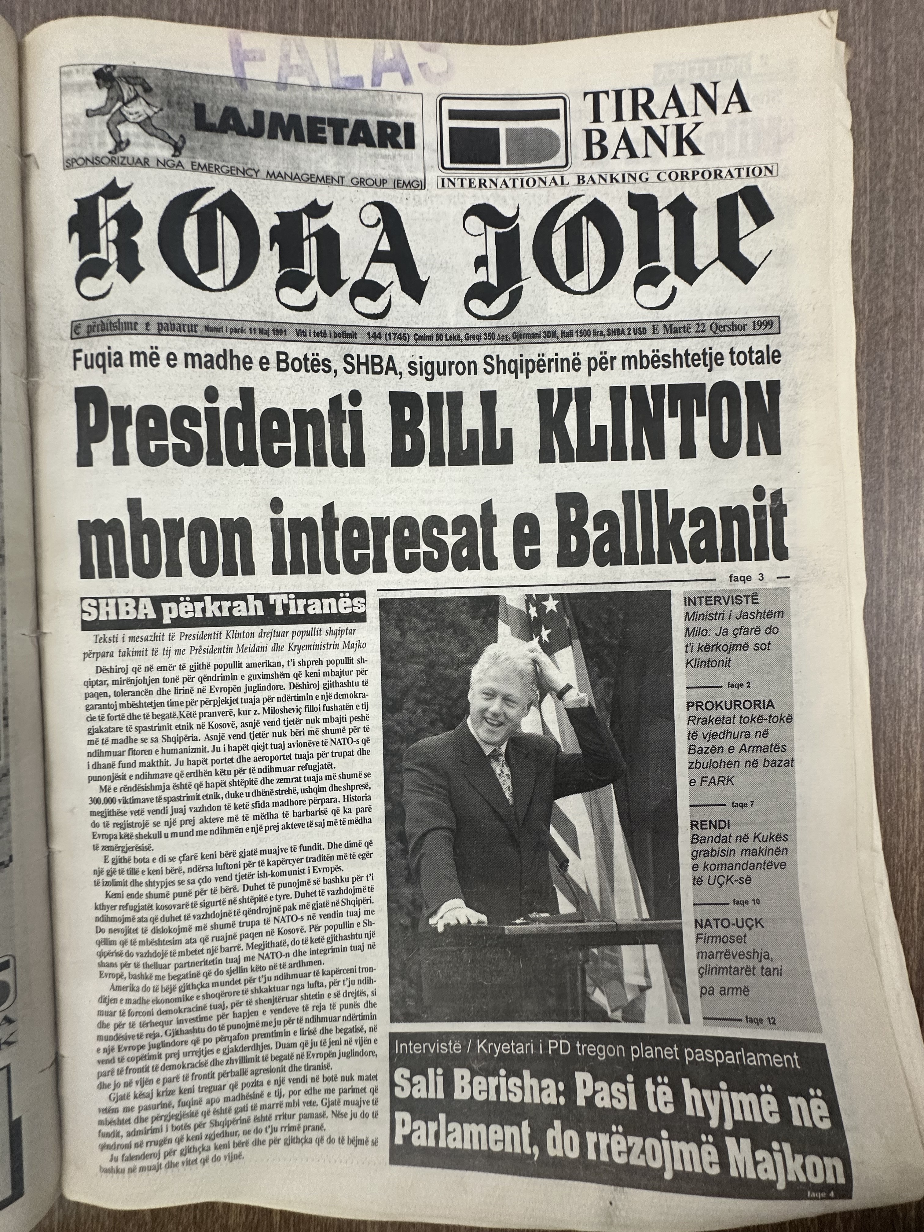 Koha Jonë 1999-06-22