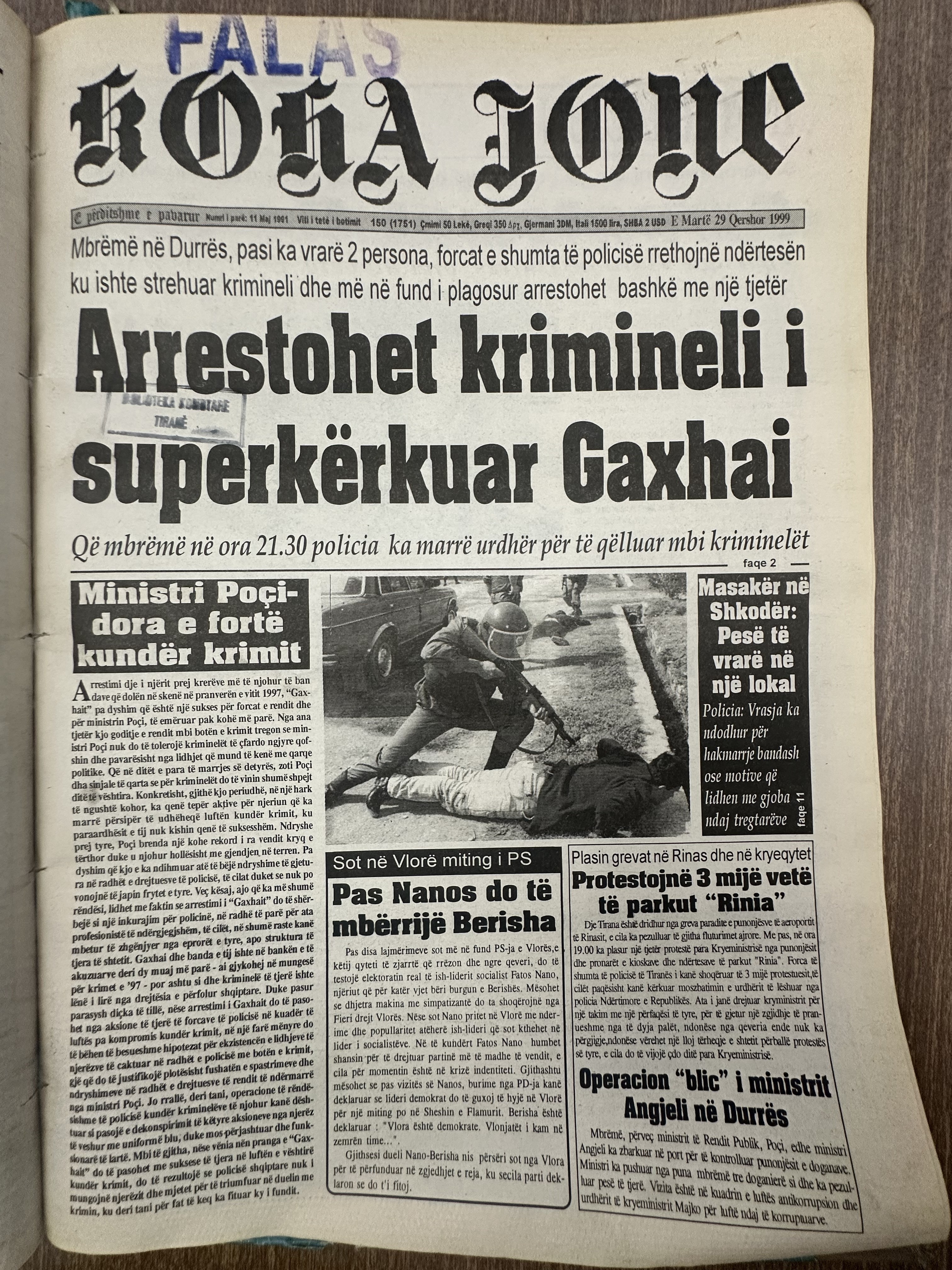 Koha Jonë 1999-06-29