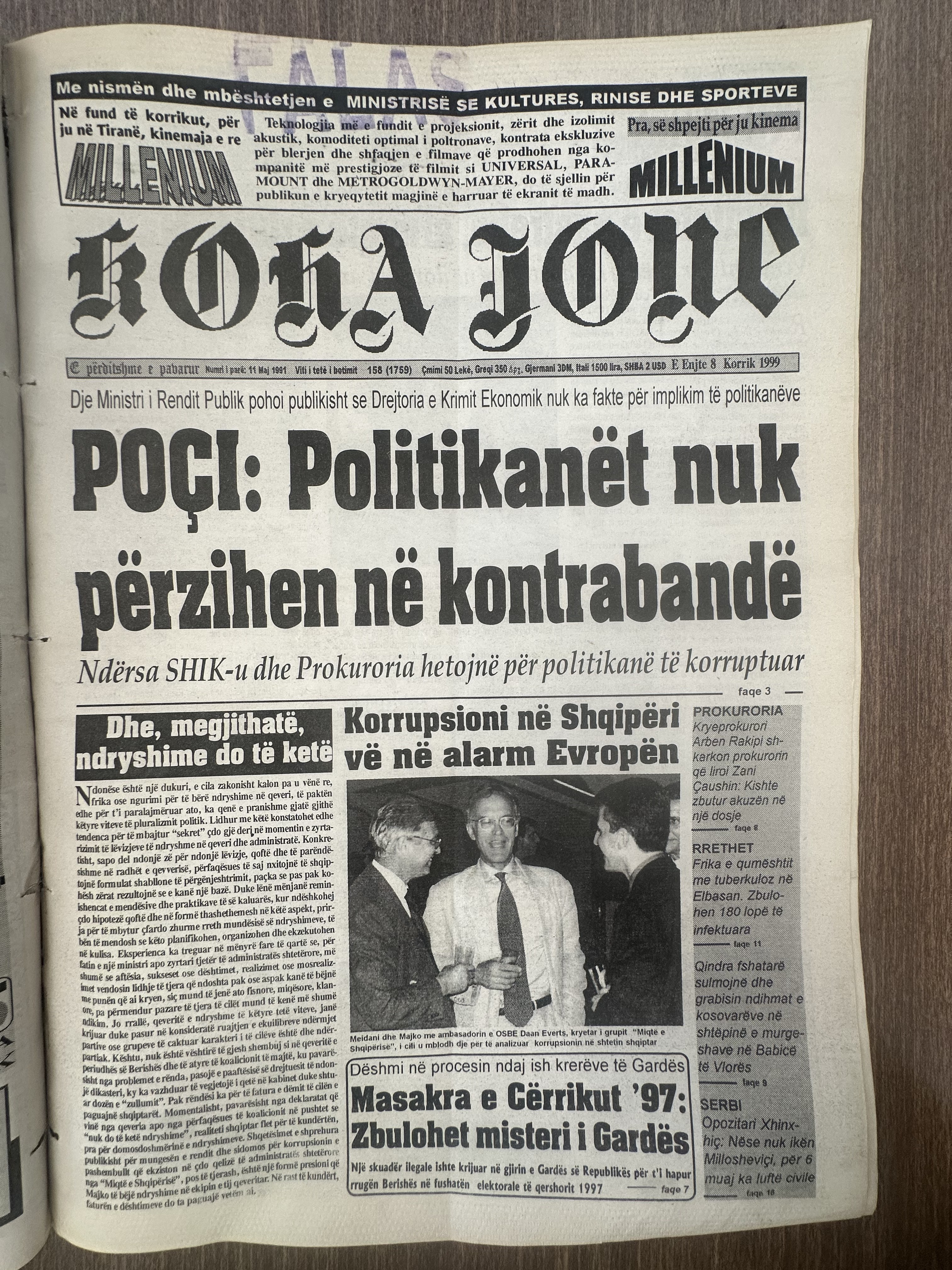 Koha Jonë 1999-07-08
