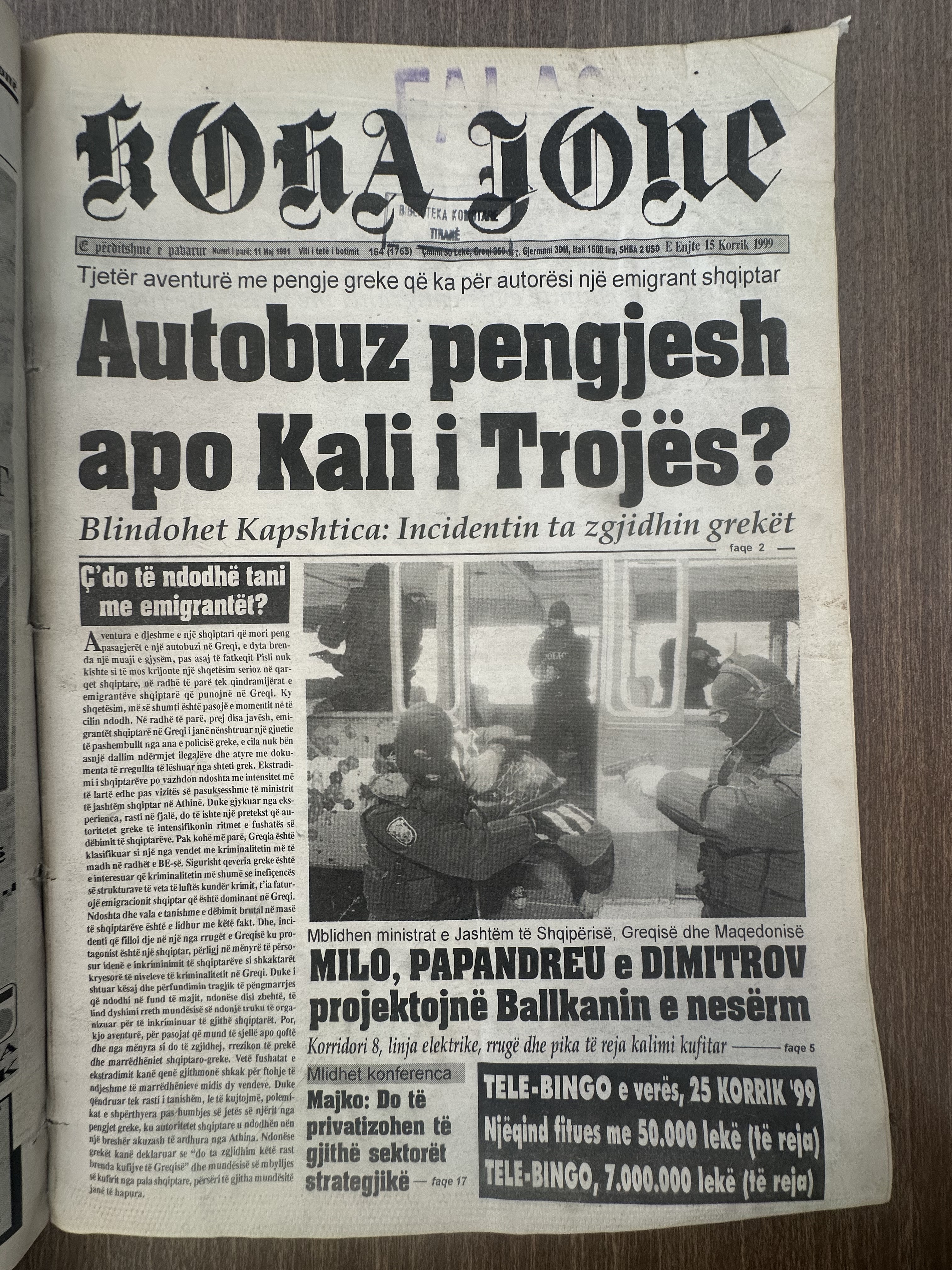 Koha Jonë 1999-02-15