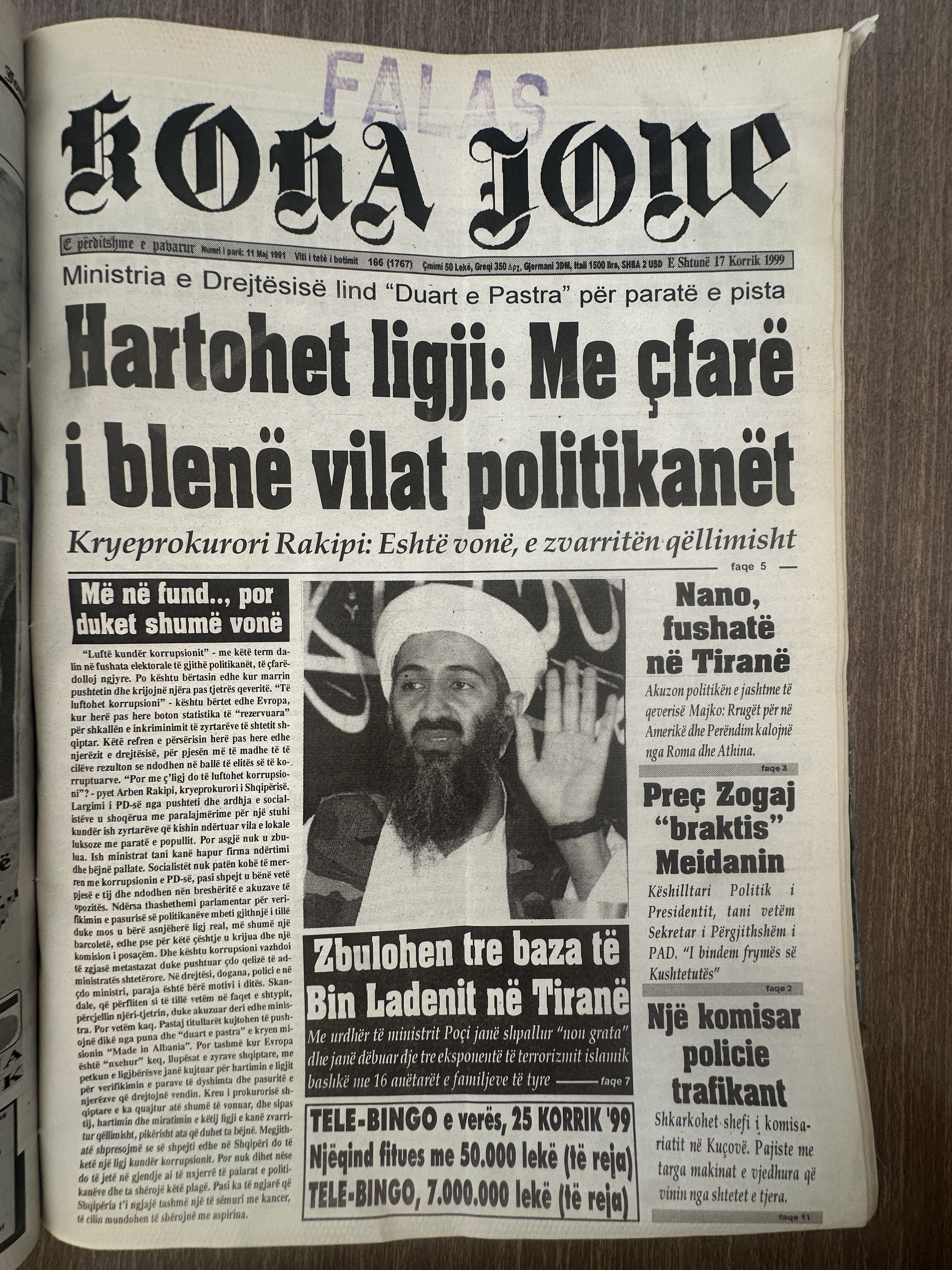 Koha Jonë 1999-05-14