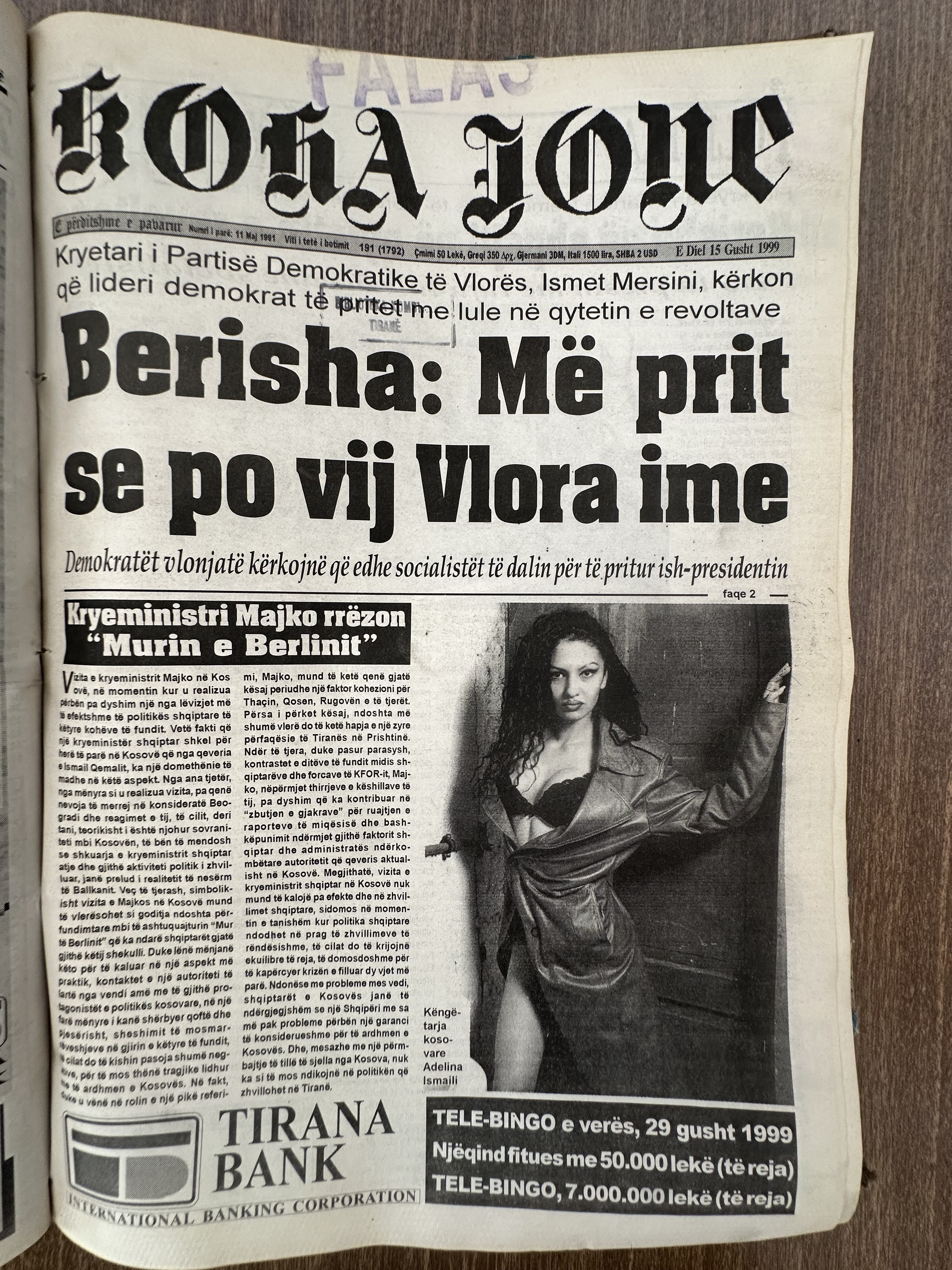 Koha Jonë 1999-08-15