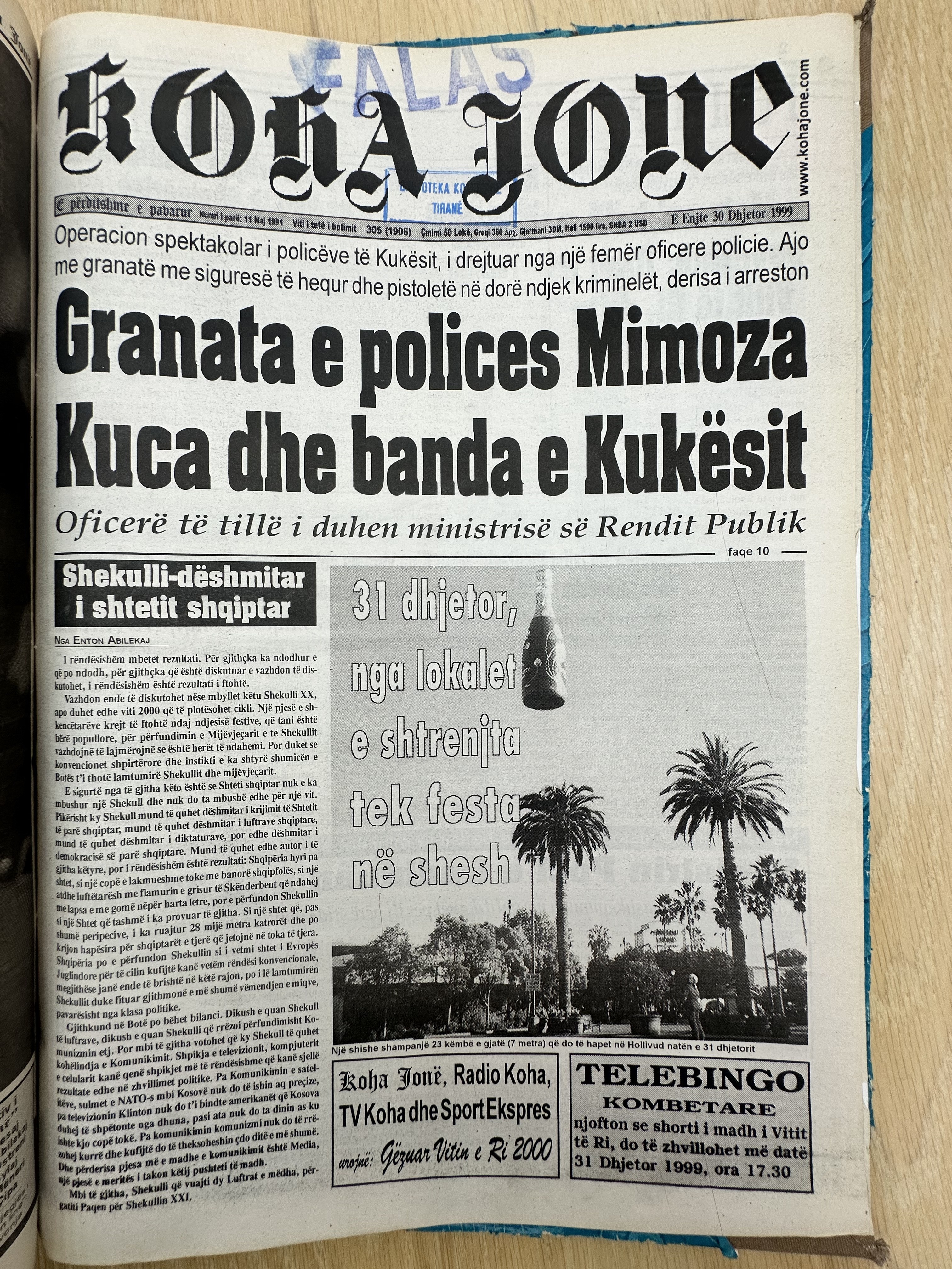 Koha Jonë 1999-12-31