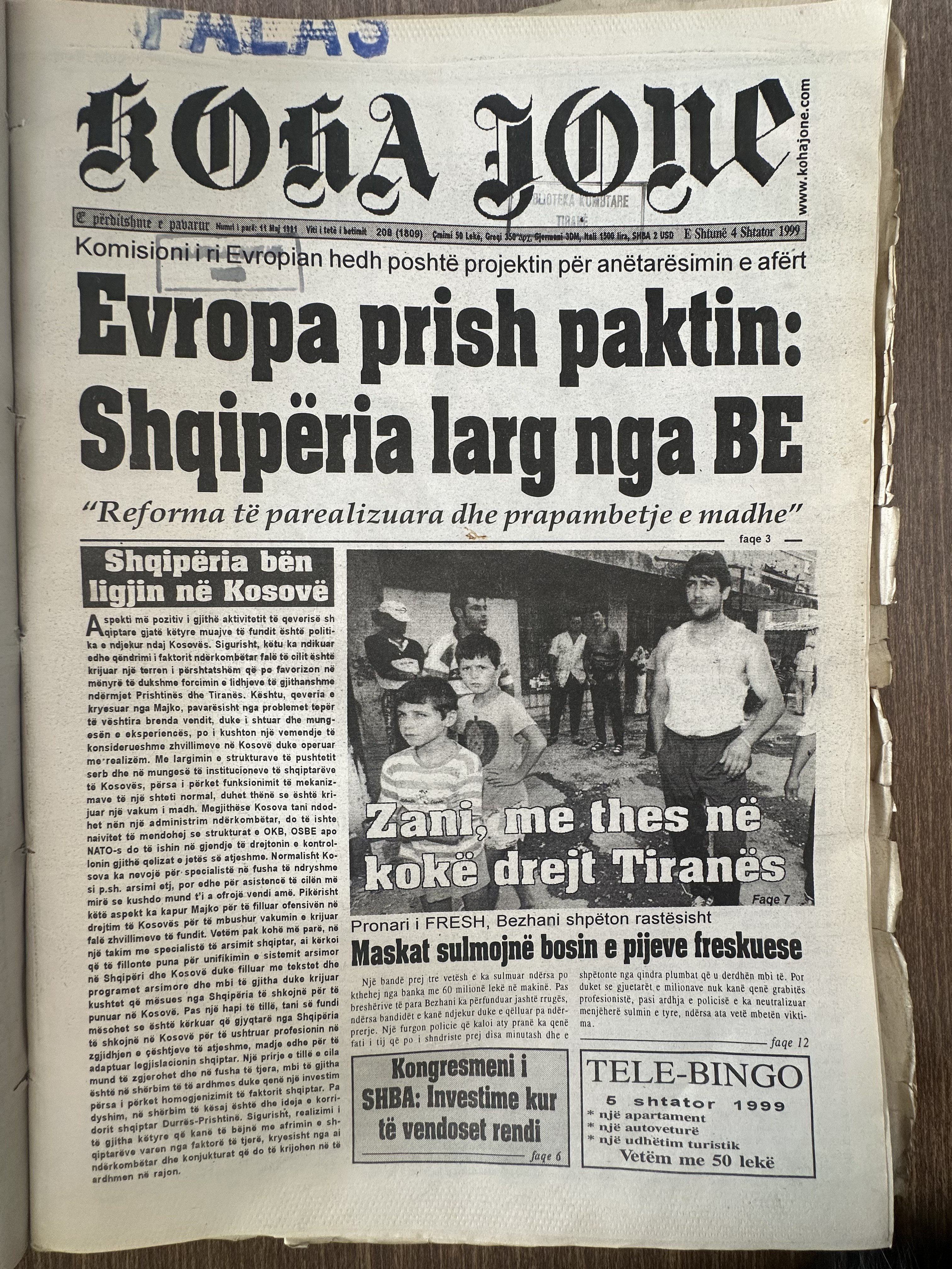 Koha Jonë 1999-09-04