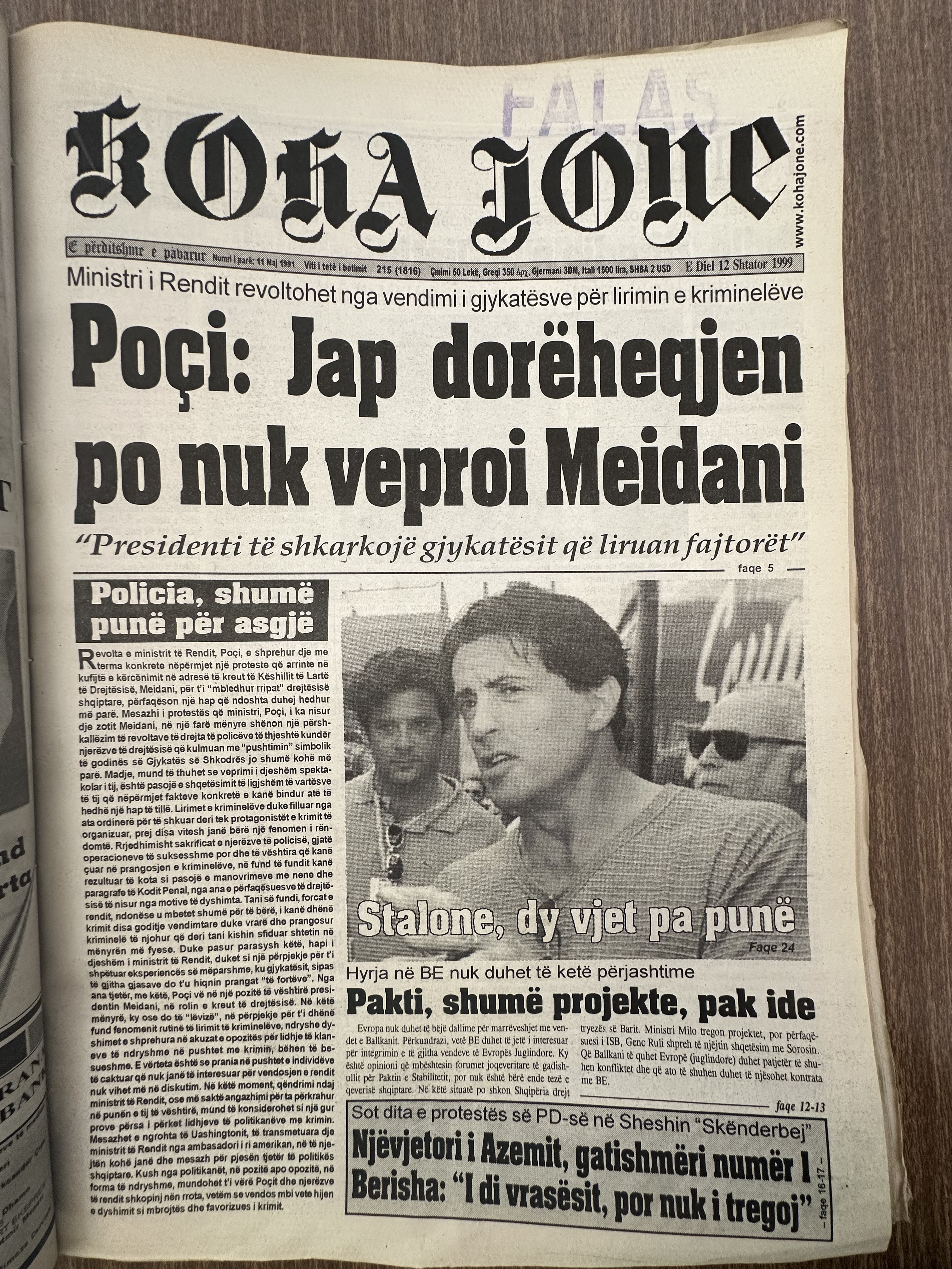Koha Jonë 1999-09-12
