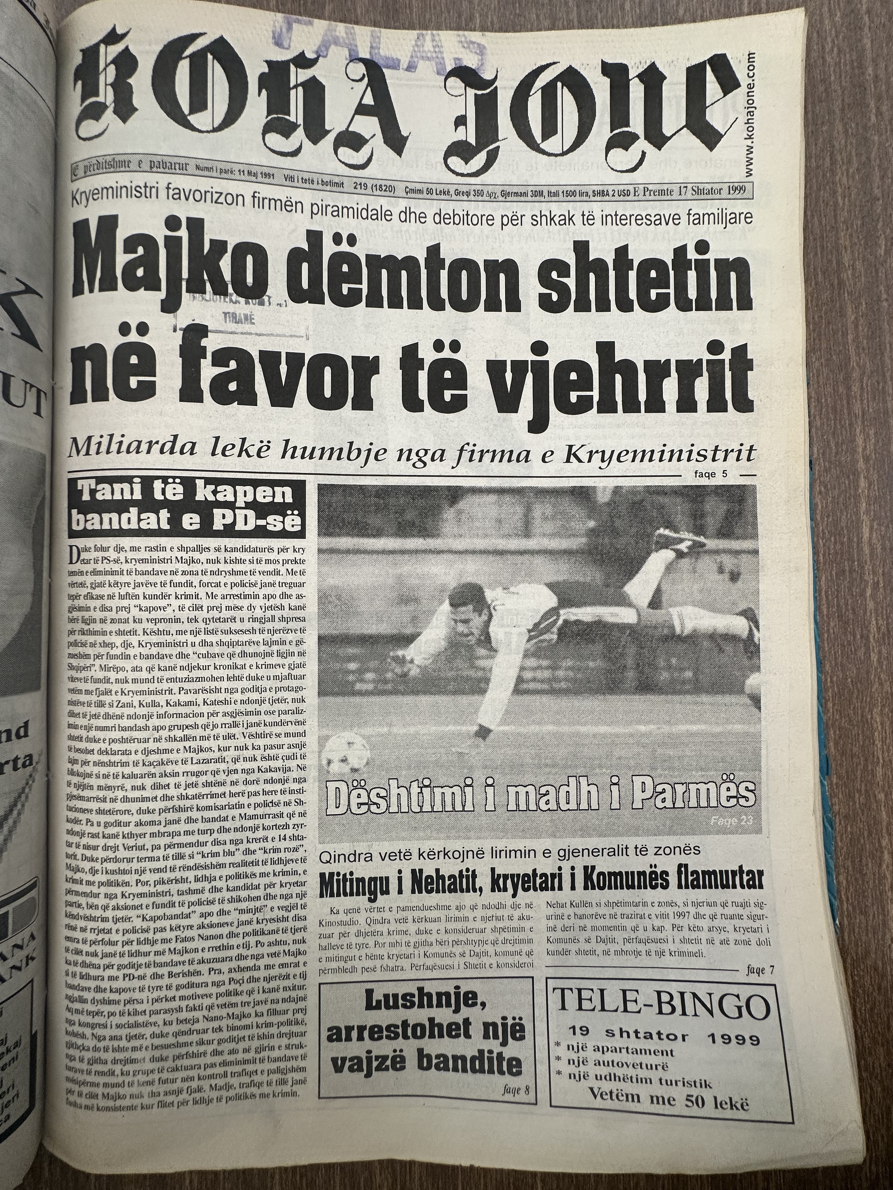 Koha Jonë 1999-05-17