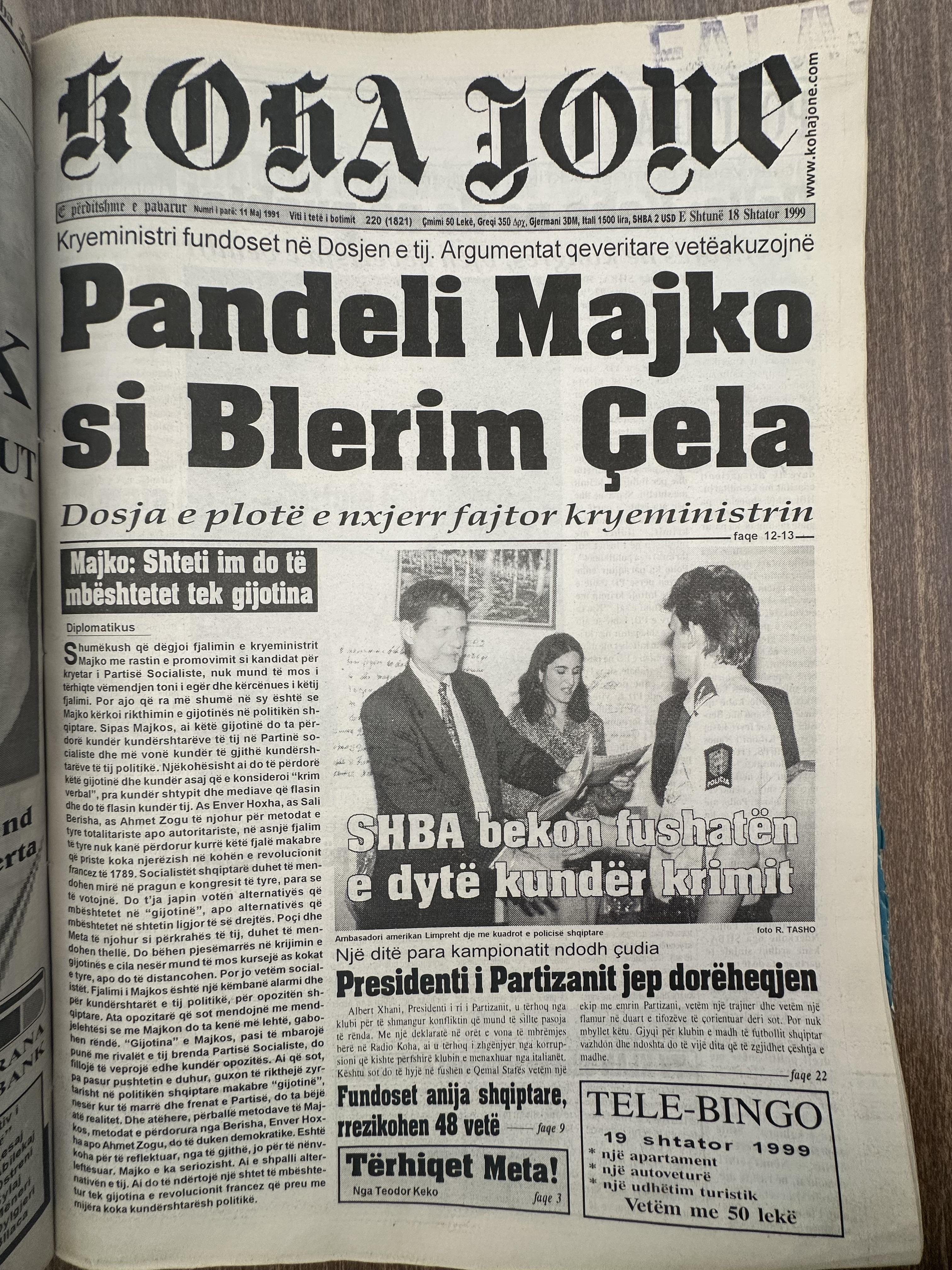 Koha Jonë 1999-09-18