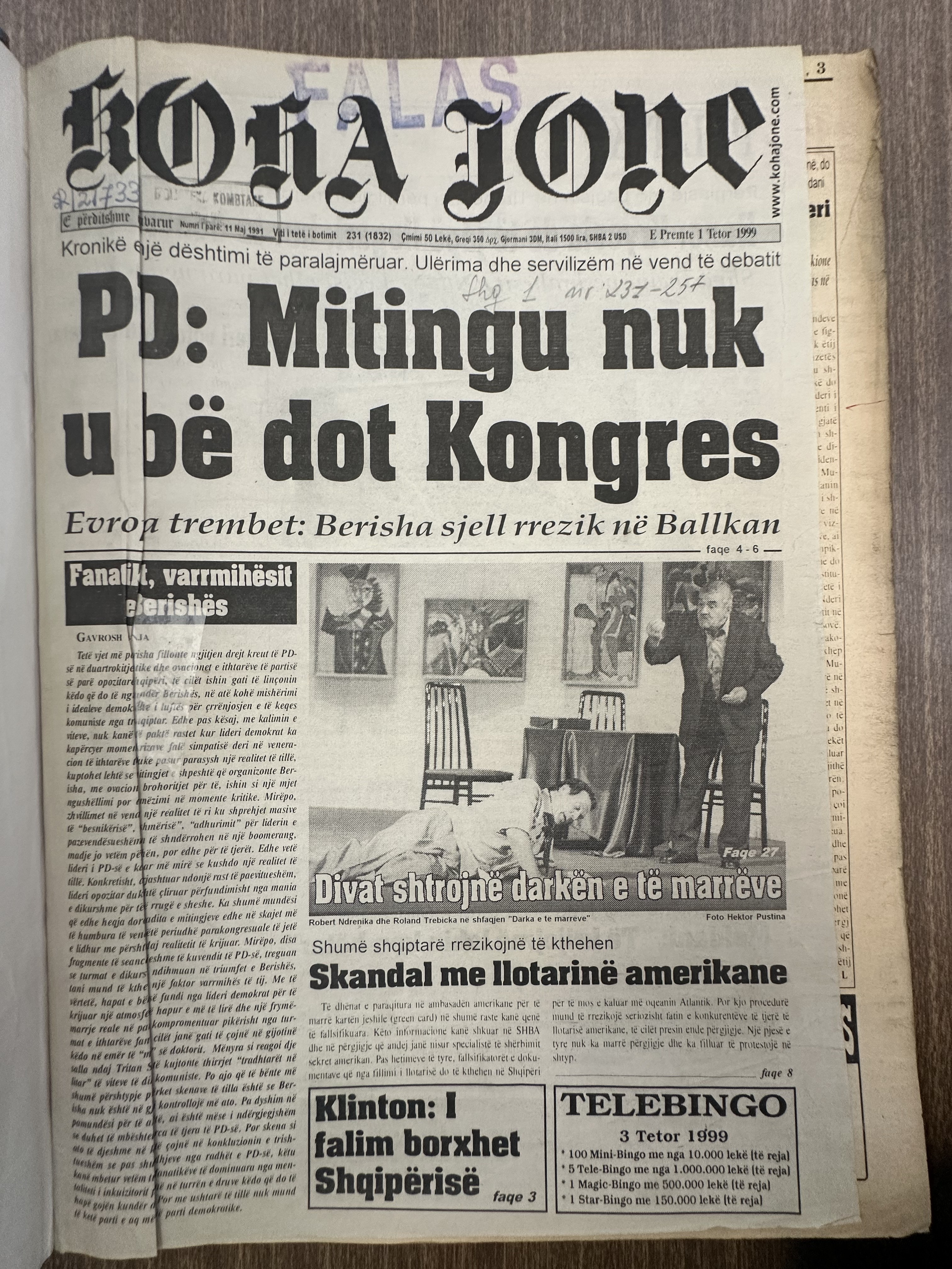 Koha Jonë 1999-10-01