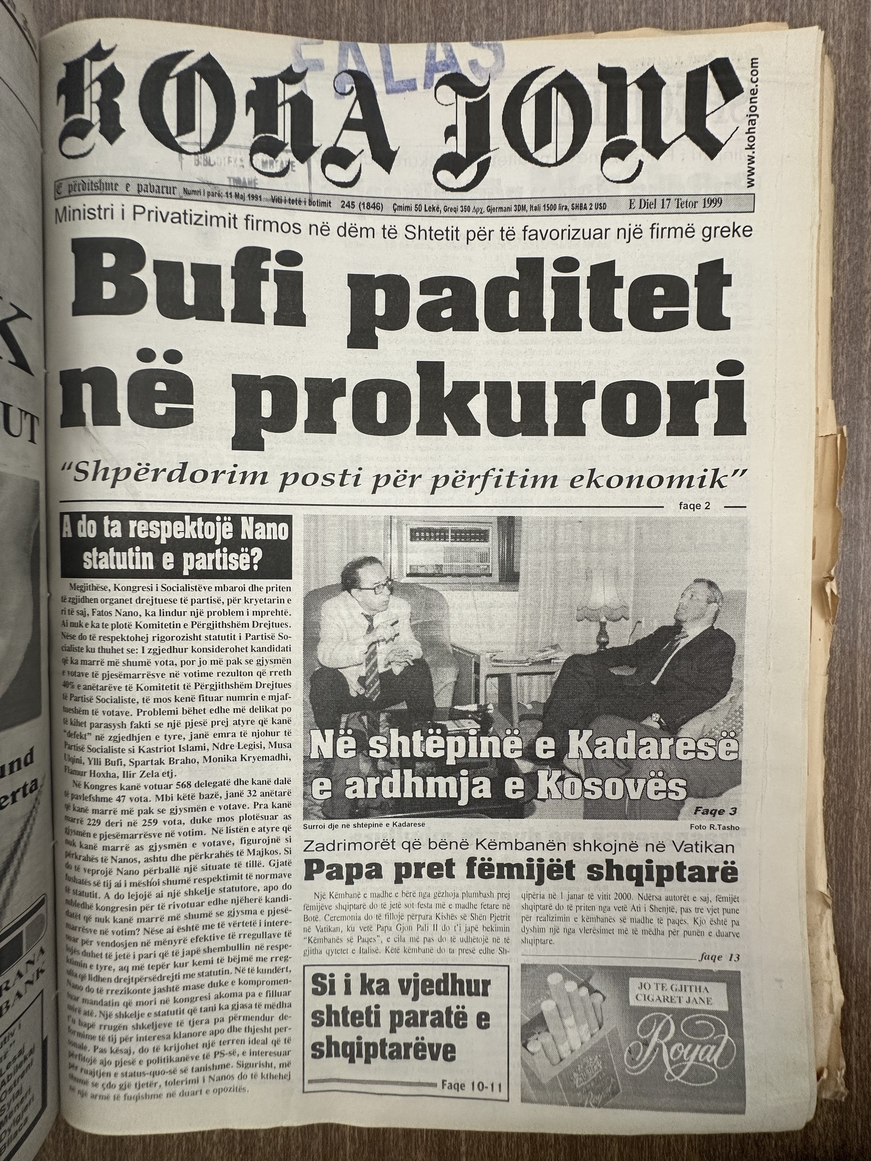 Koha Jonë 1999-10-17