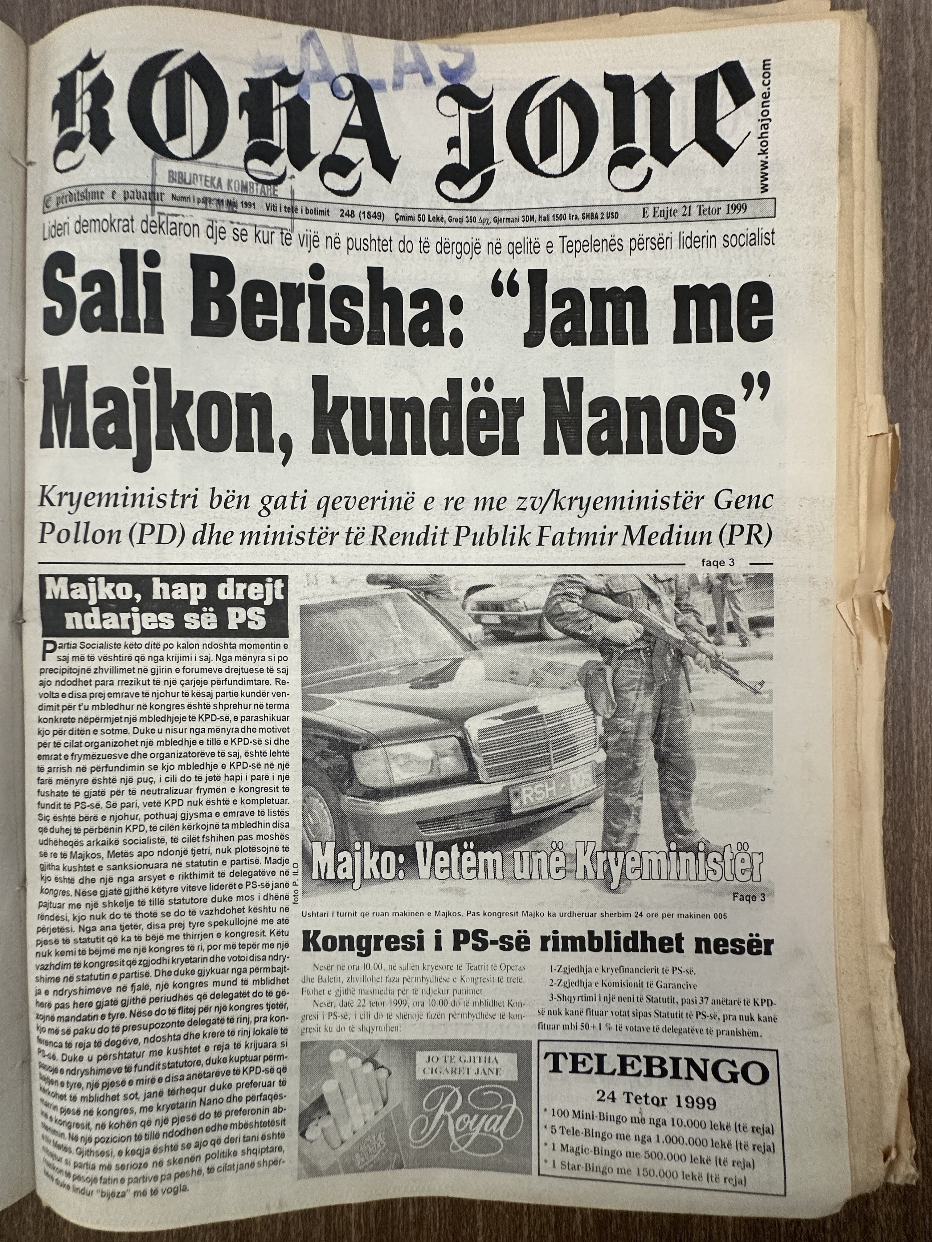 Koha Jonë 1999-10-21