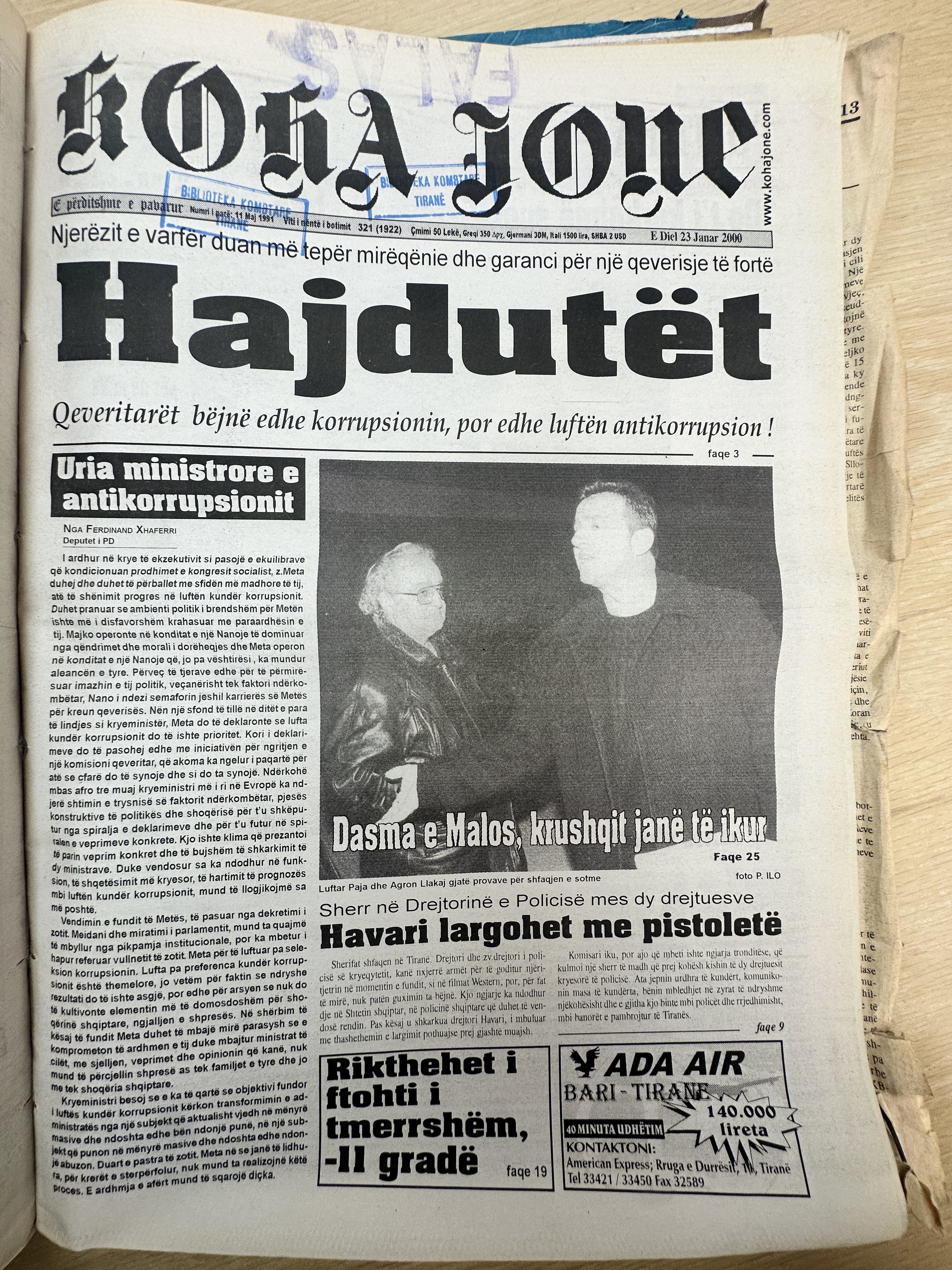 Koha Jonë 2000-01-23