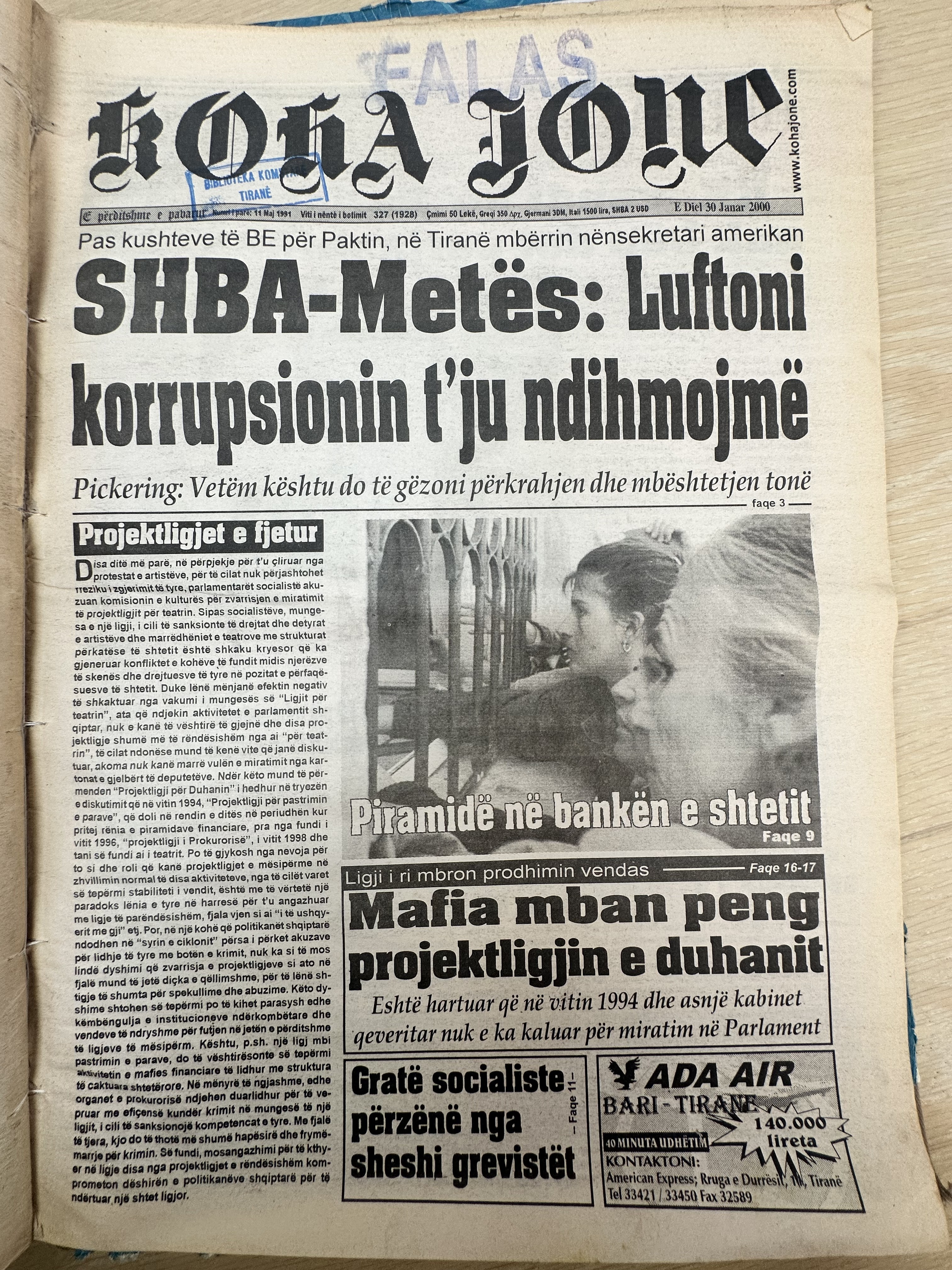 Koha Jonë 2000-01-30
