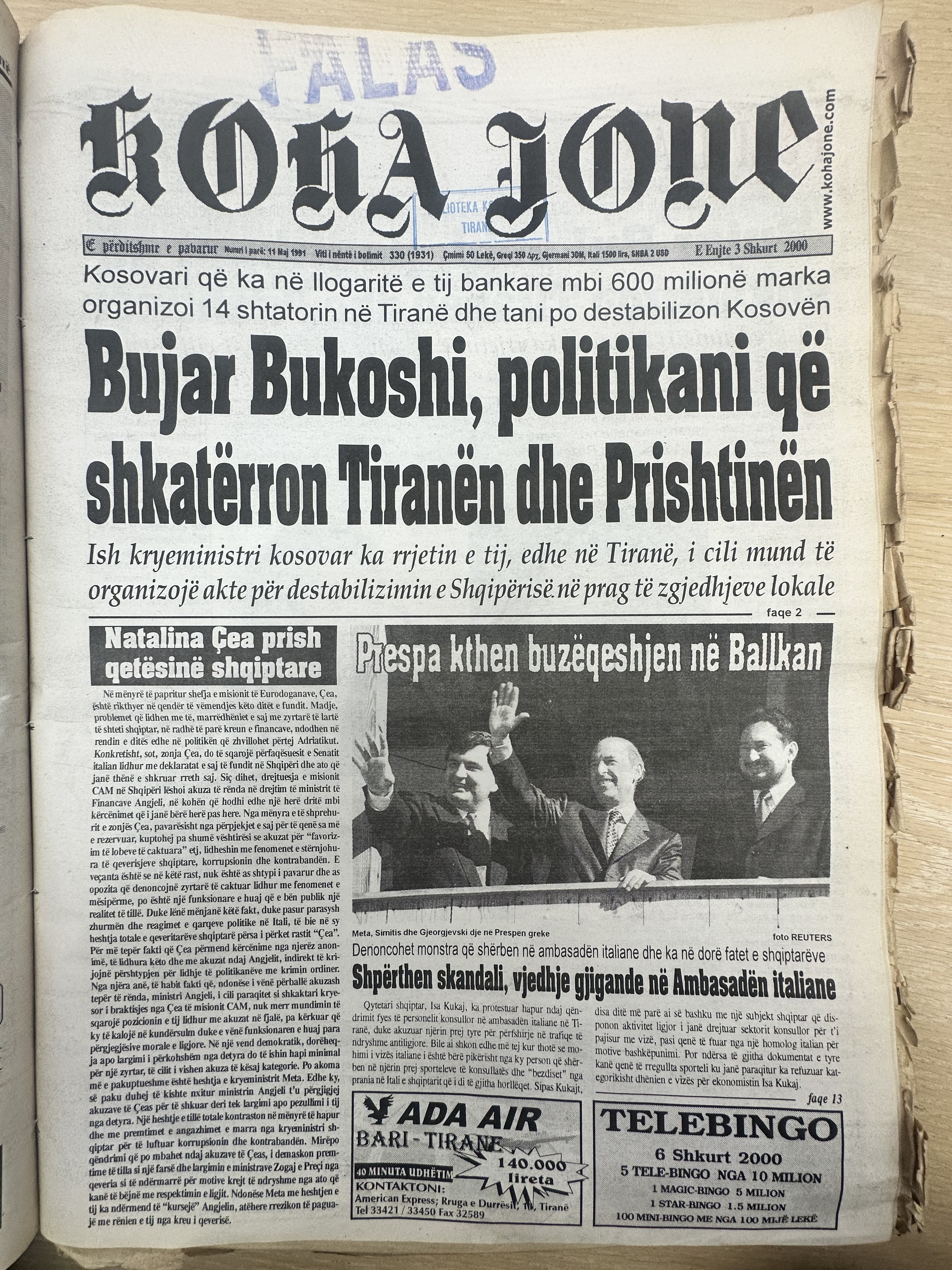 Koha Jonë 2000-02-06