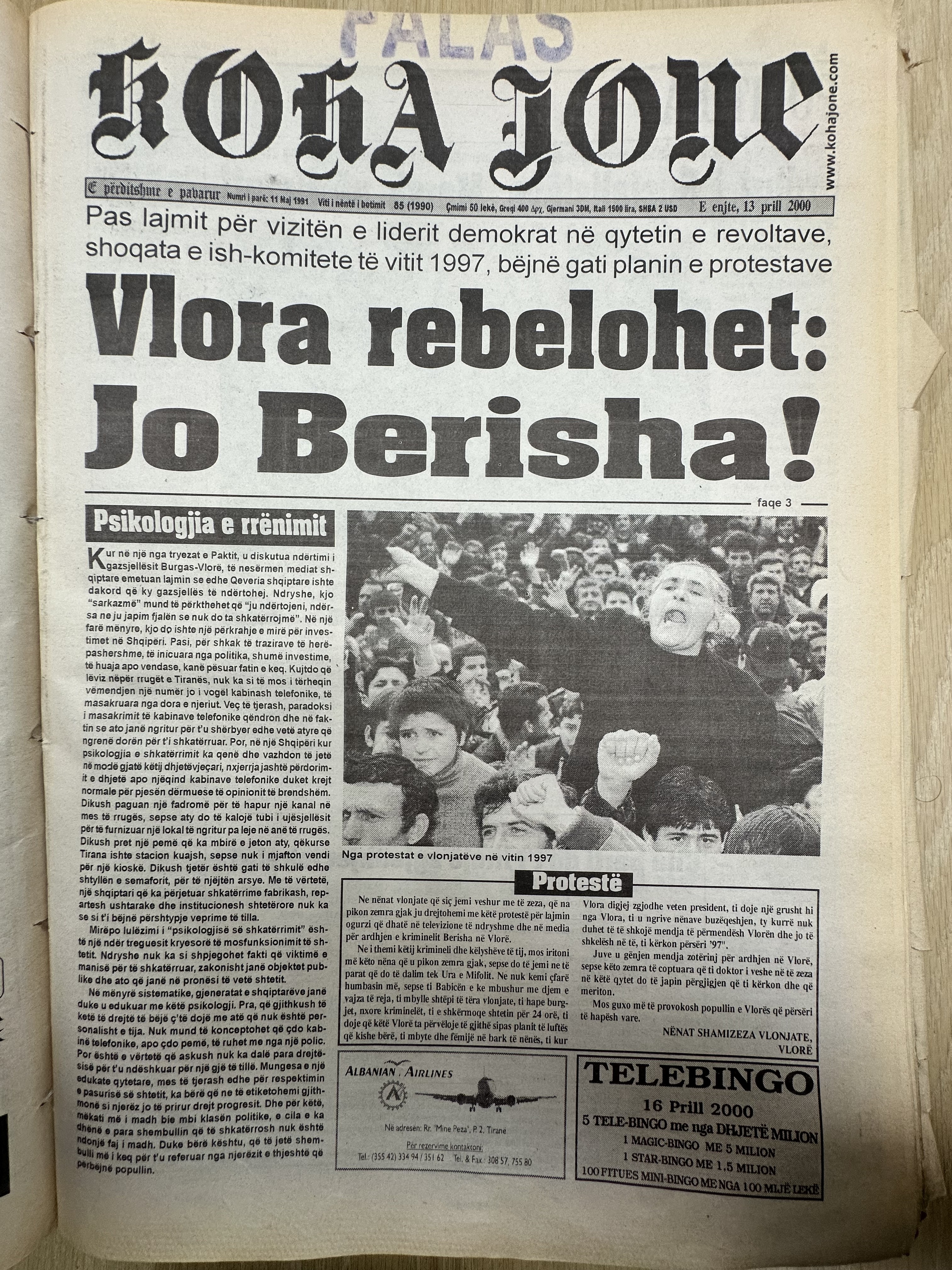 Koha Jonë 2000-04-13