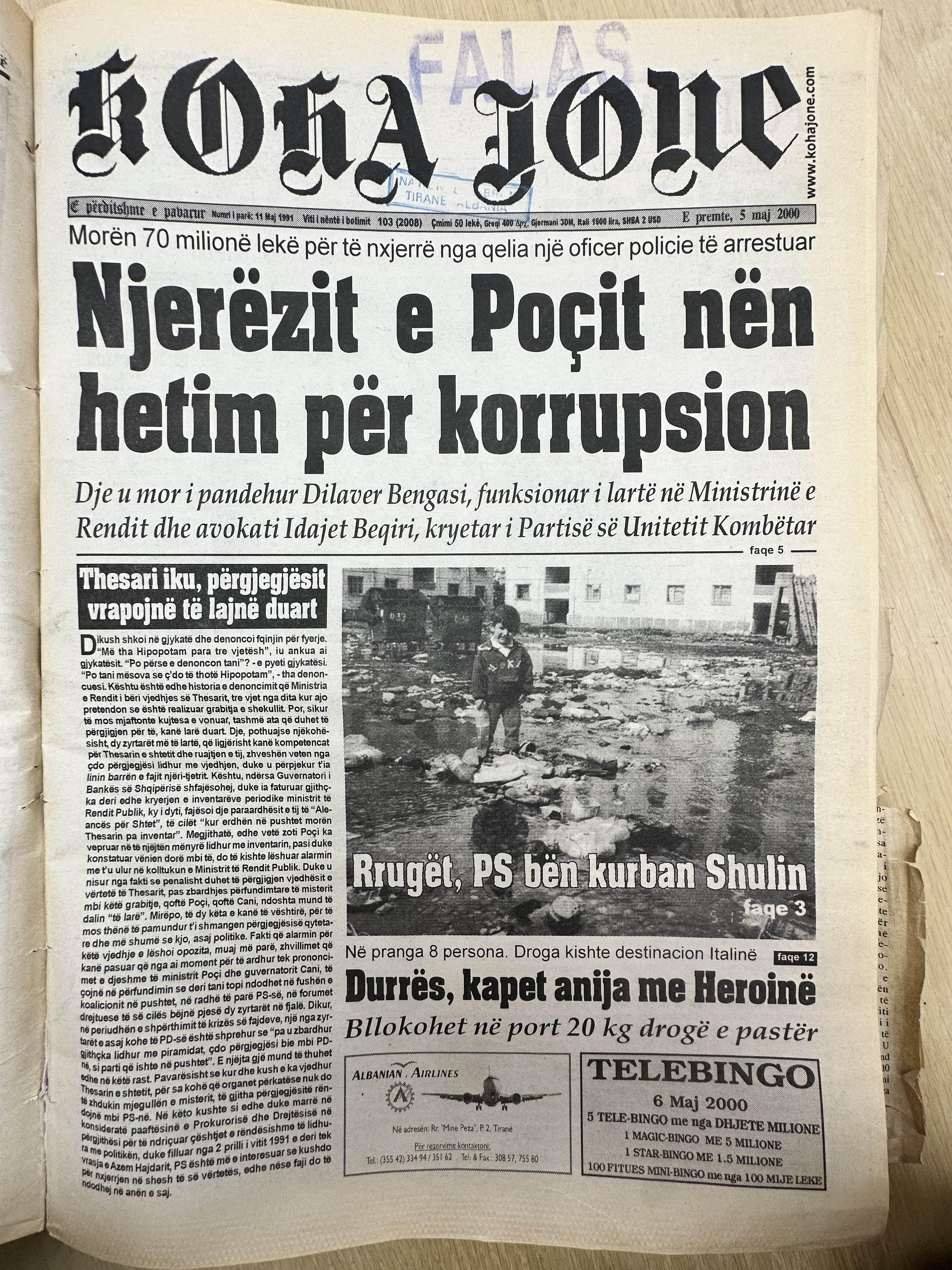 Koha Jonë 2000-05-05
