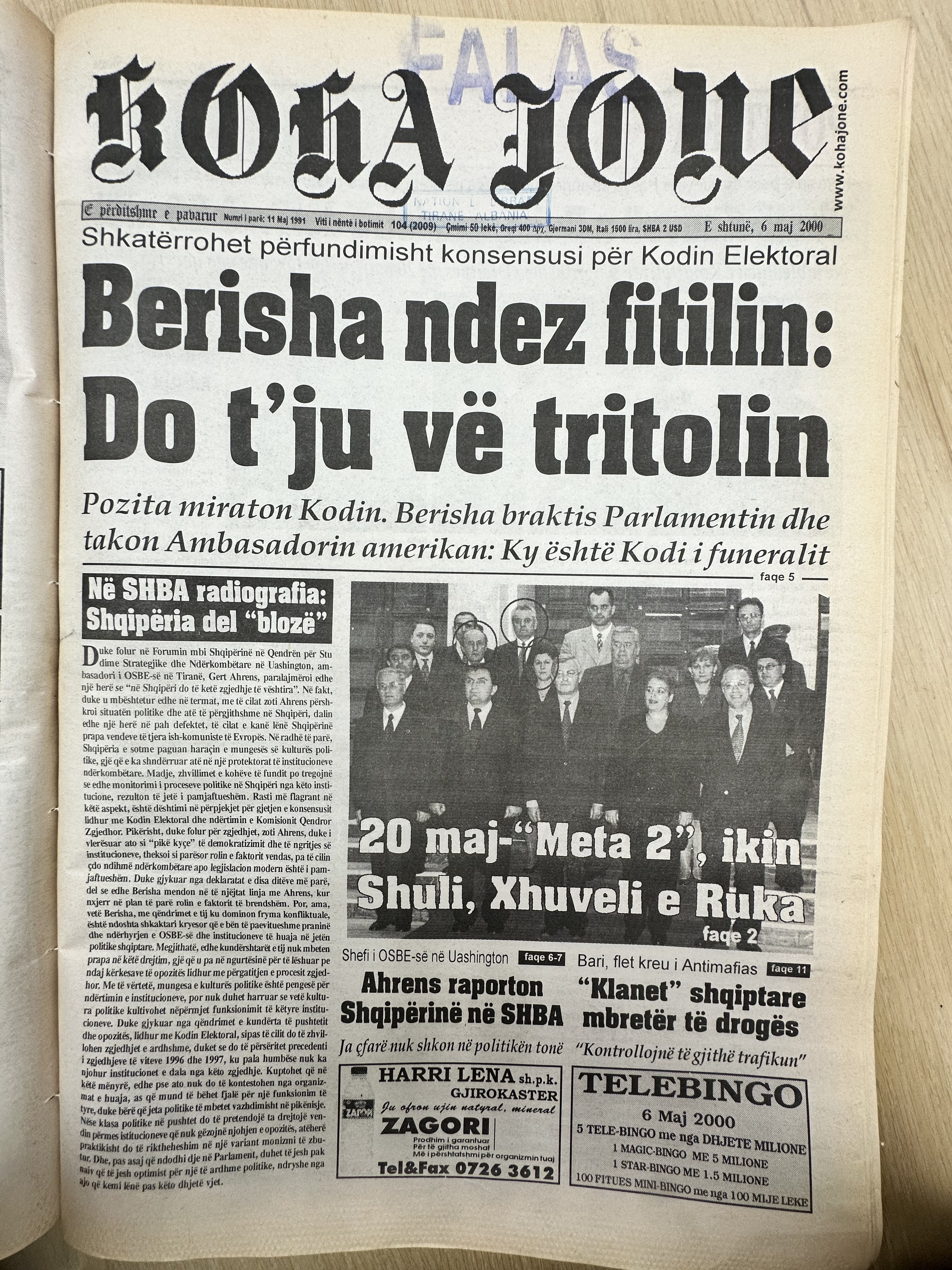 Koha Jonë 2000-05-06