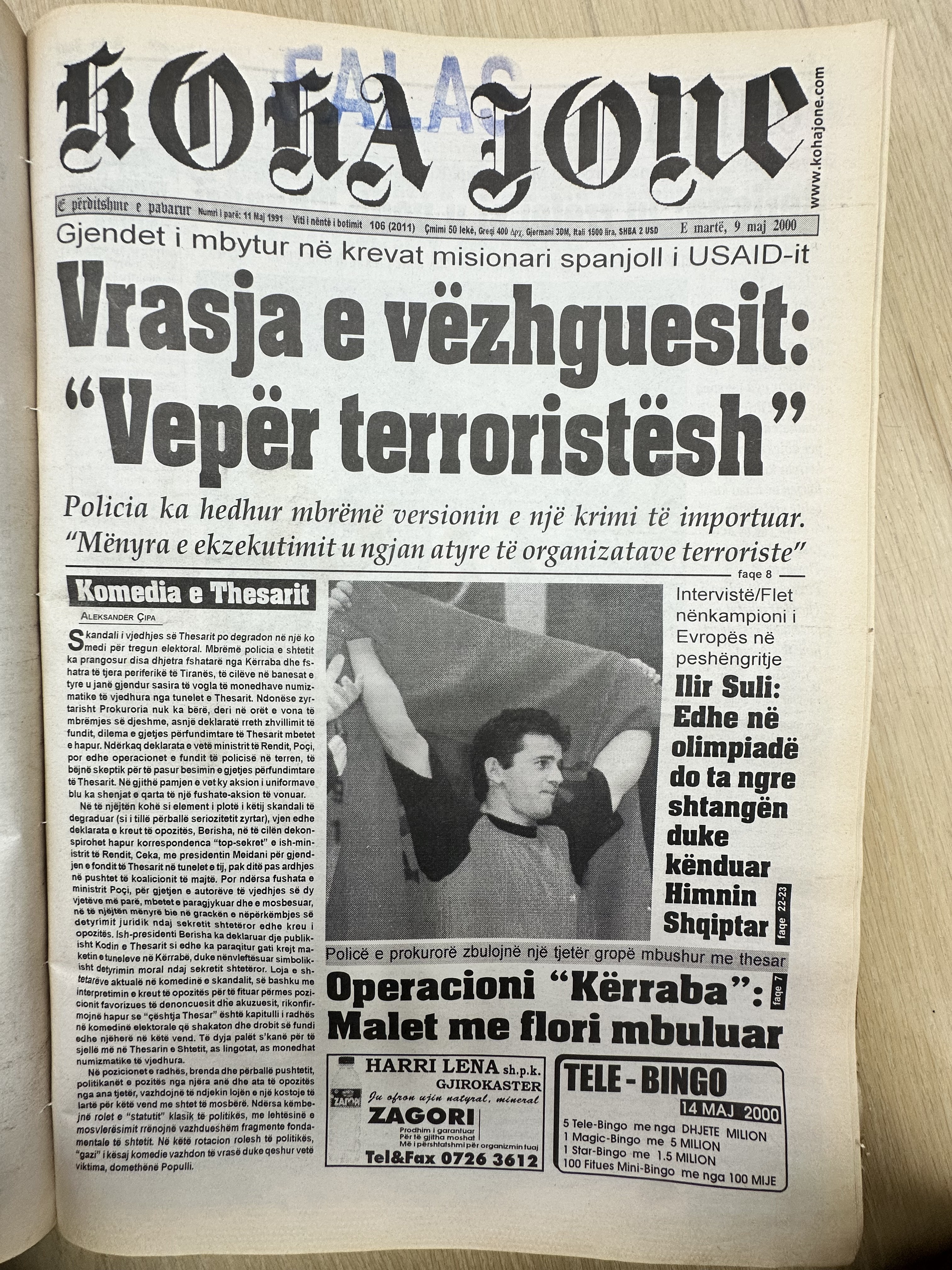 Koha Jonë 2000-05-09