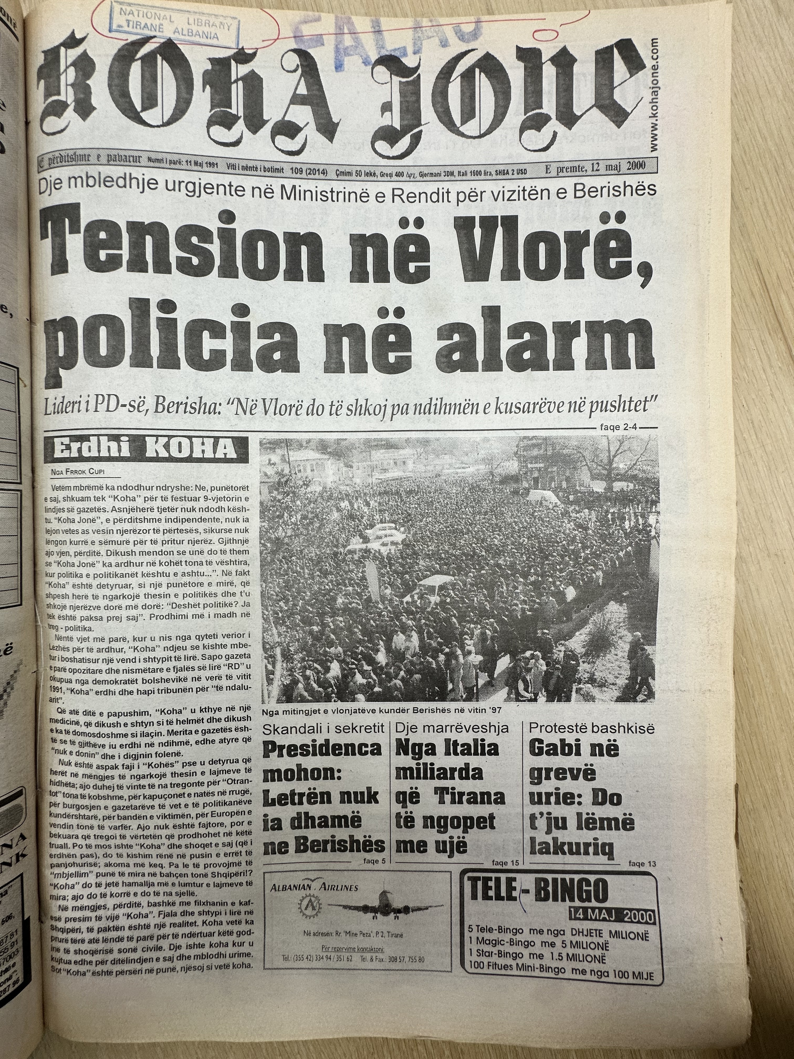 Koha Jonë 1999-05-14