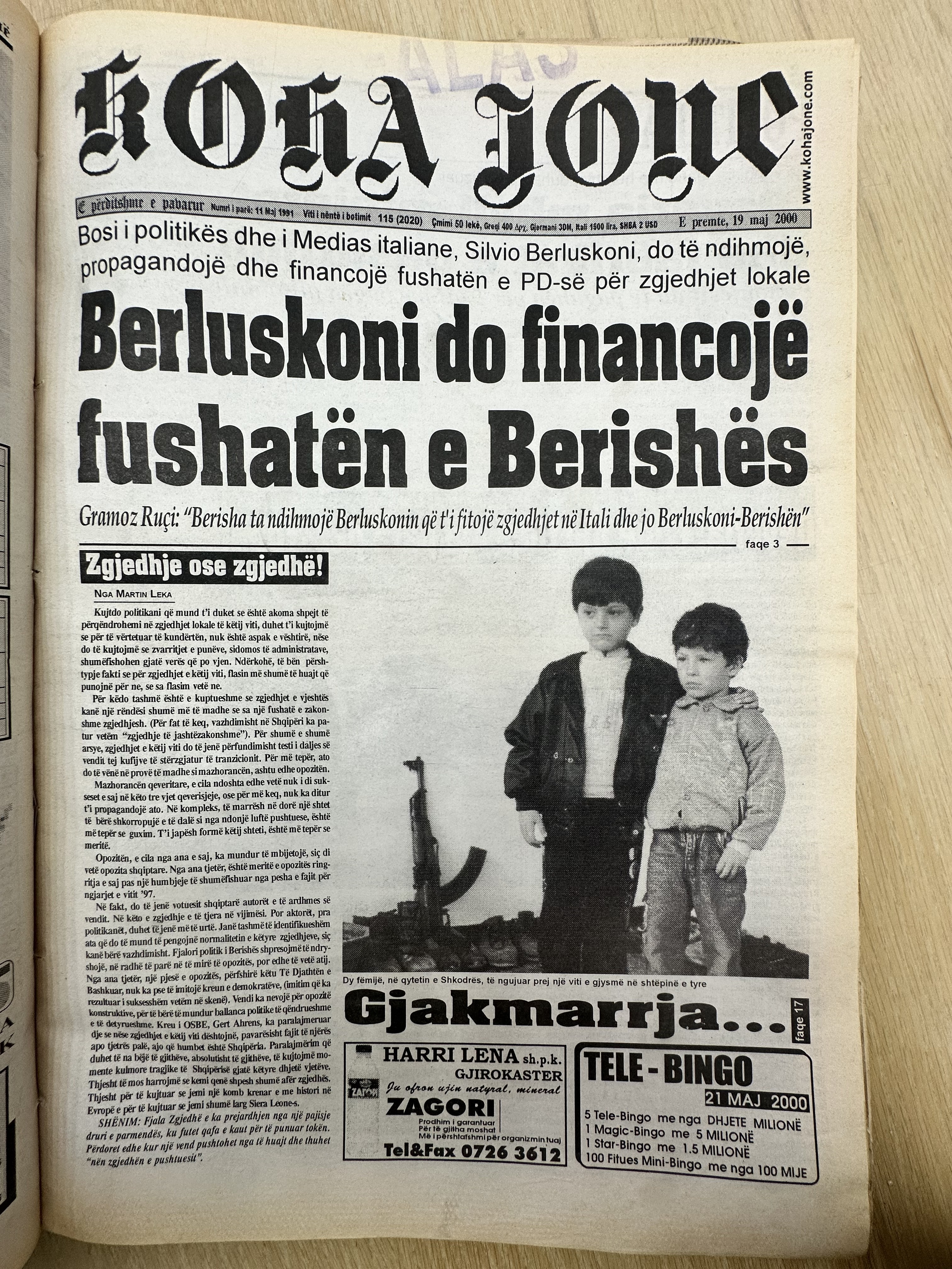 Koha Jonë 2000-05-19