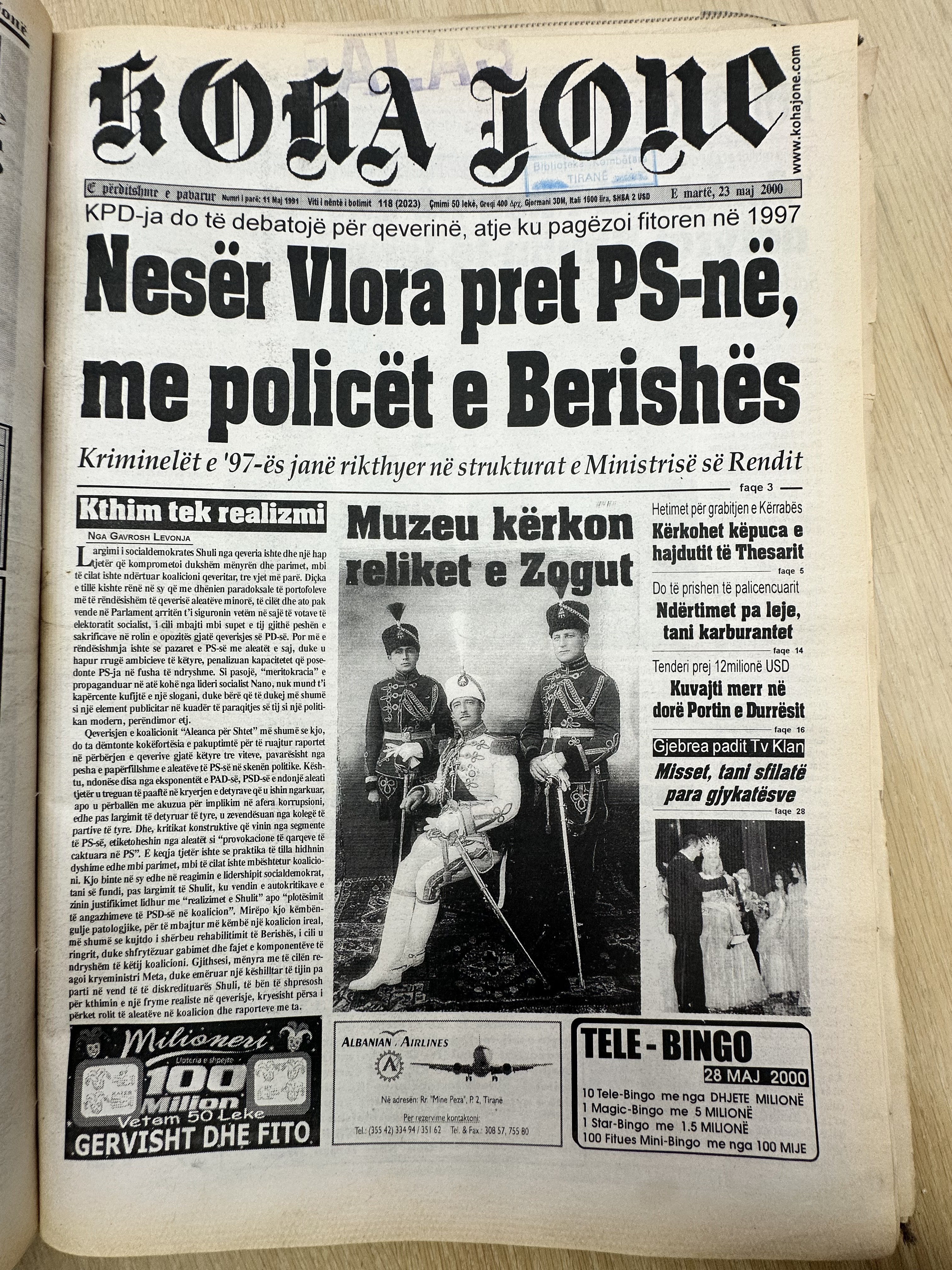 Koha Jonë 2000-05-23