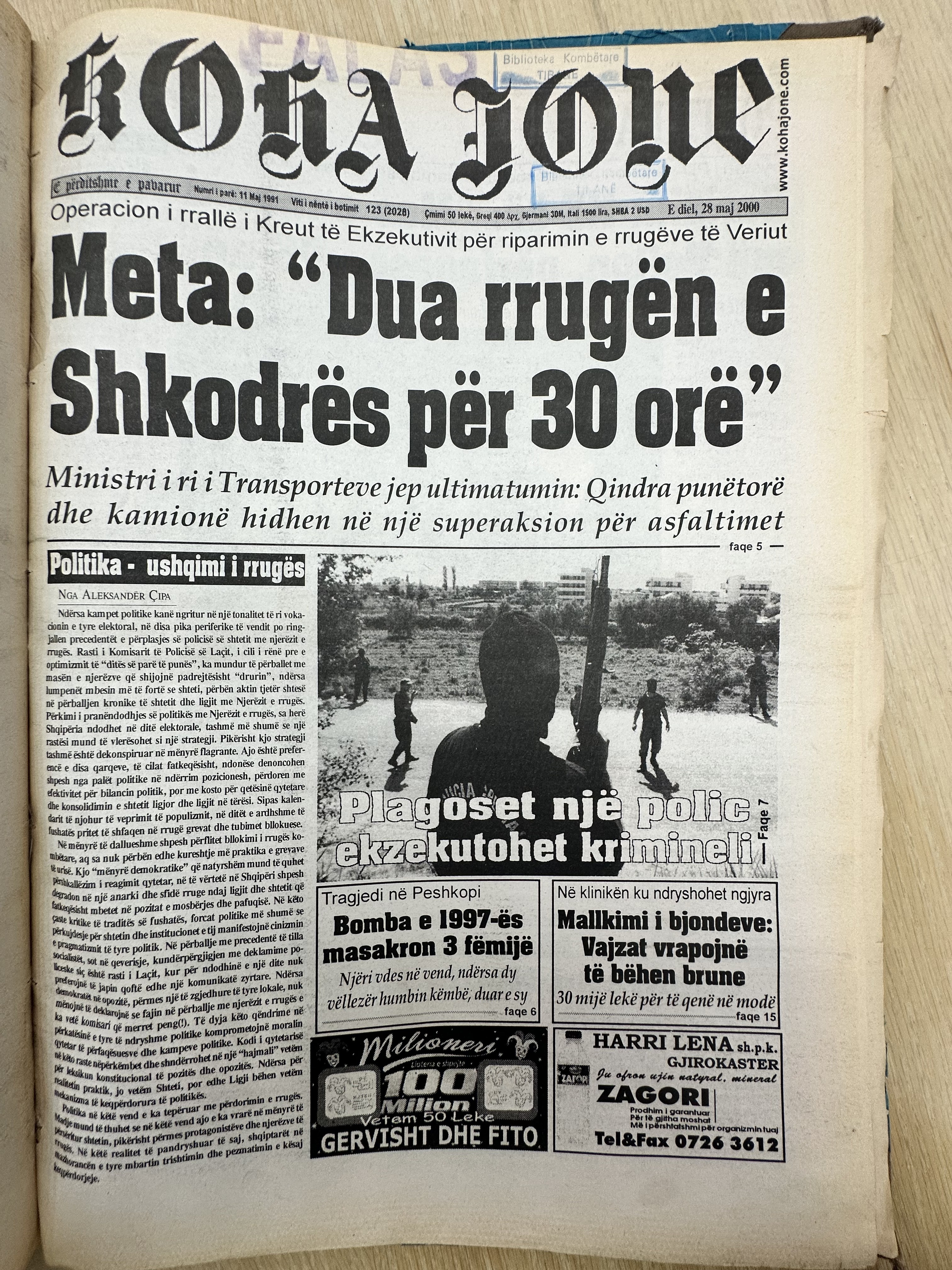 Koha Jonë 2000-05-28