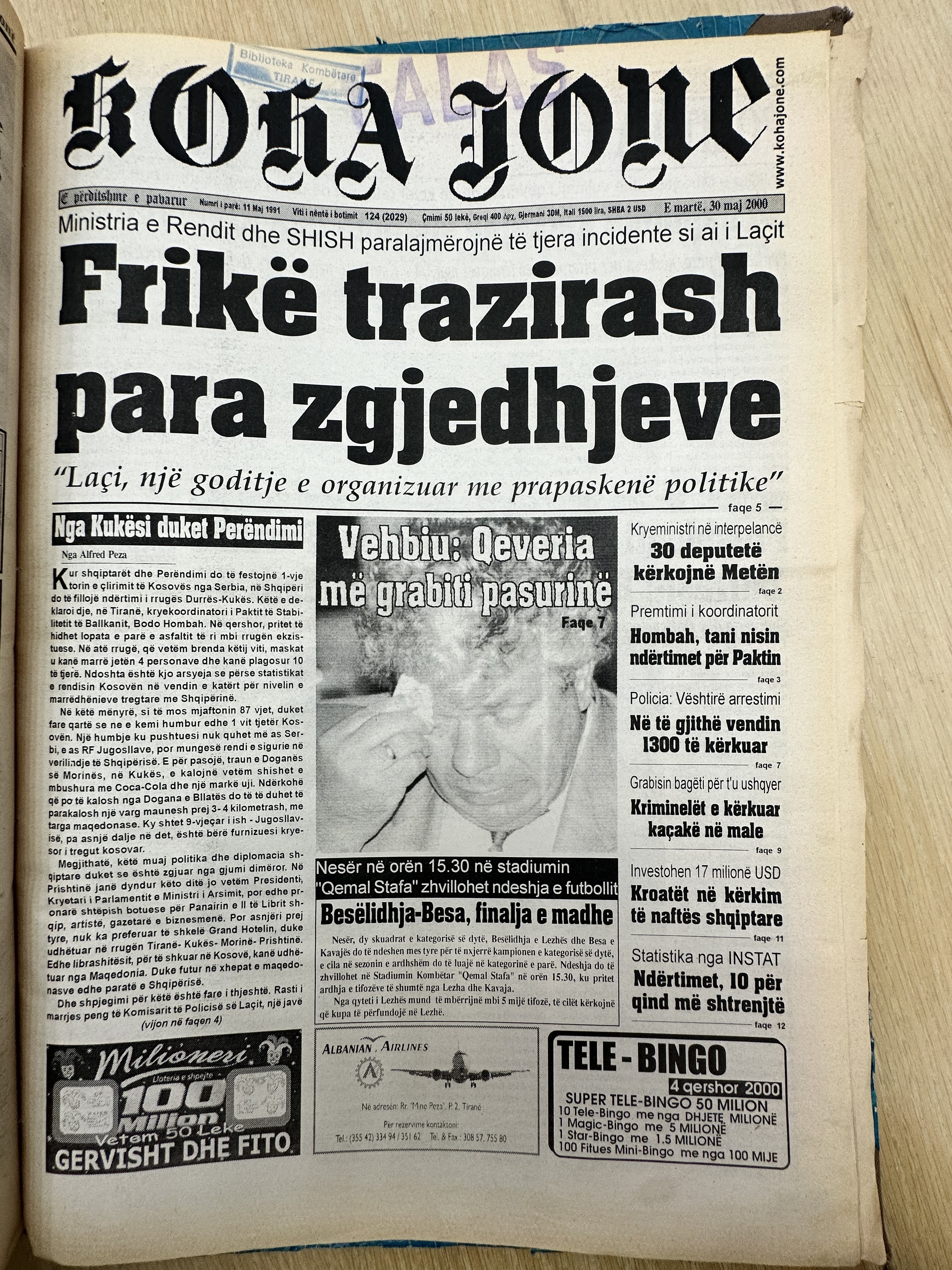 Koha Jonë 2000-05-30