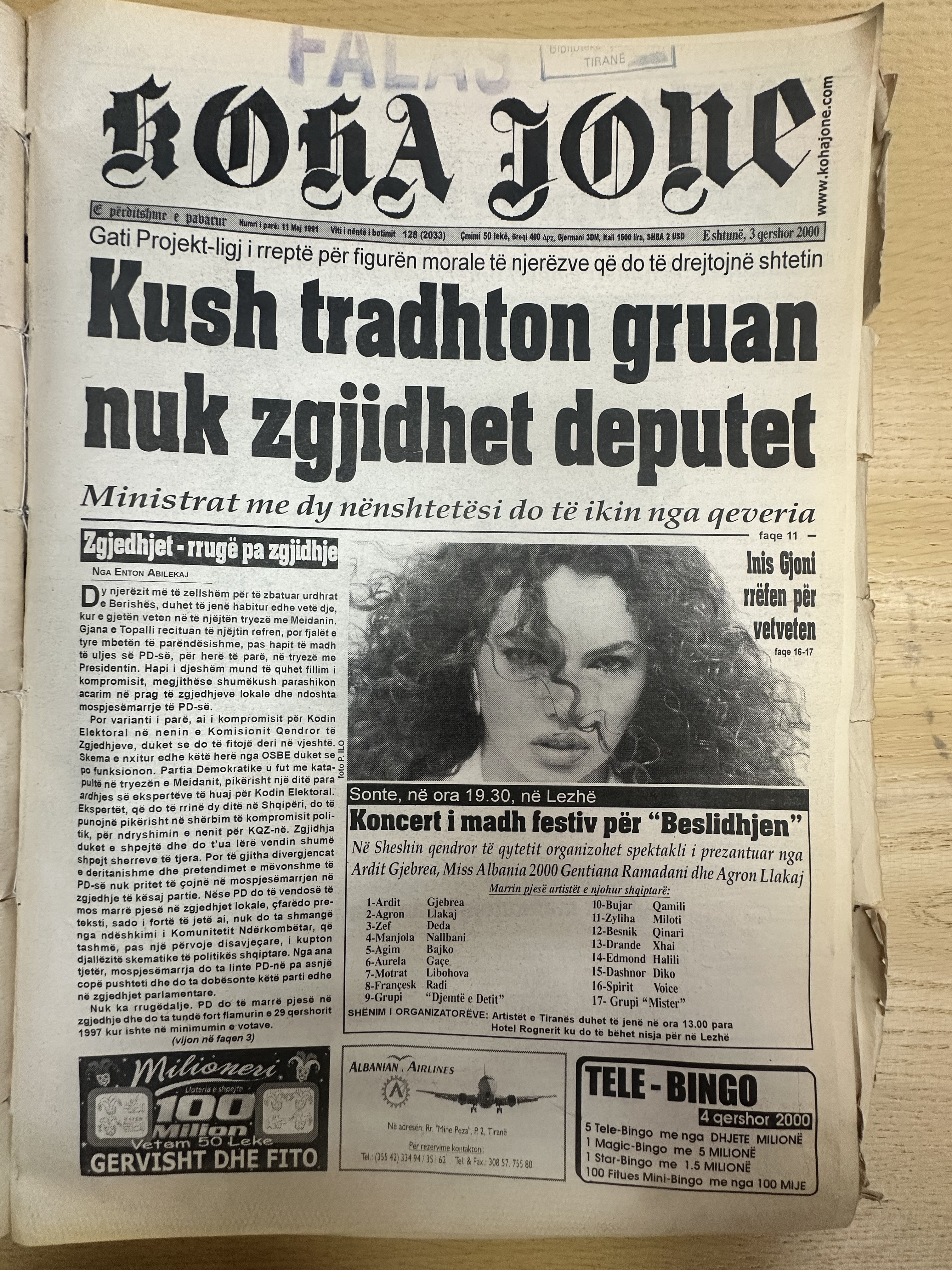 Koha Jonë 2000-06-03