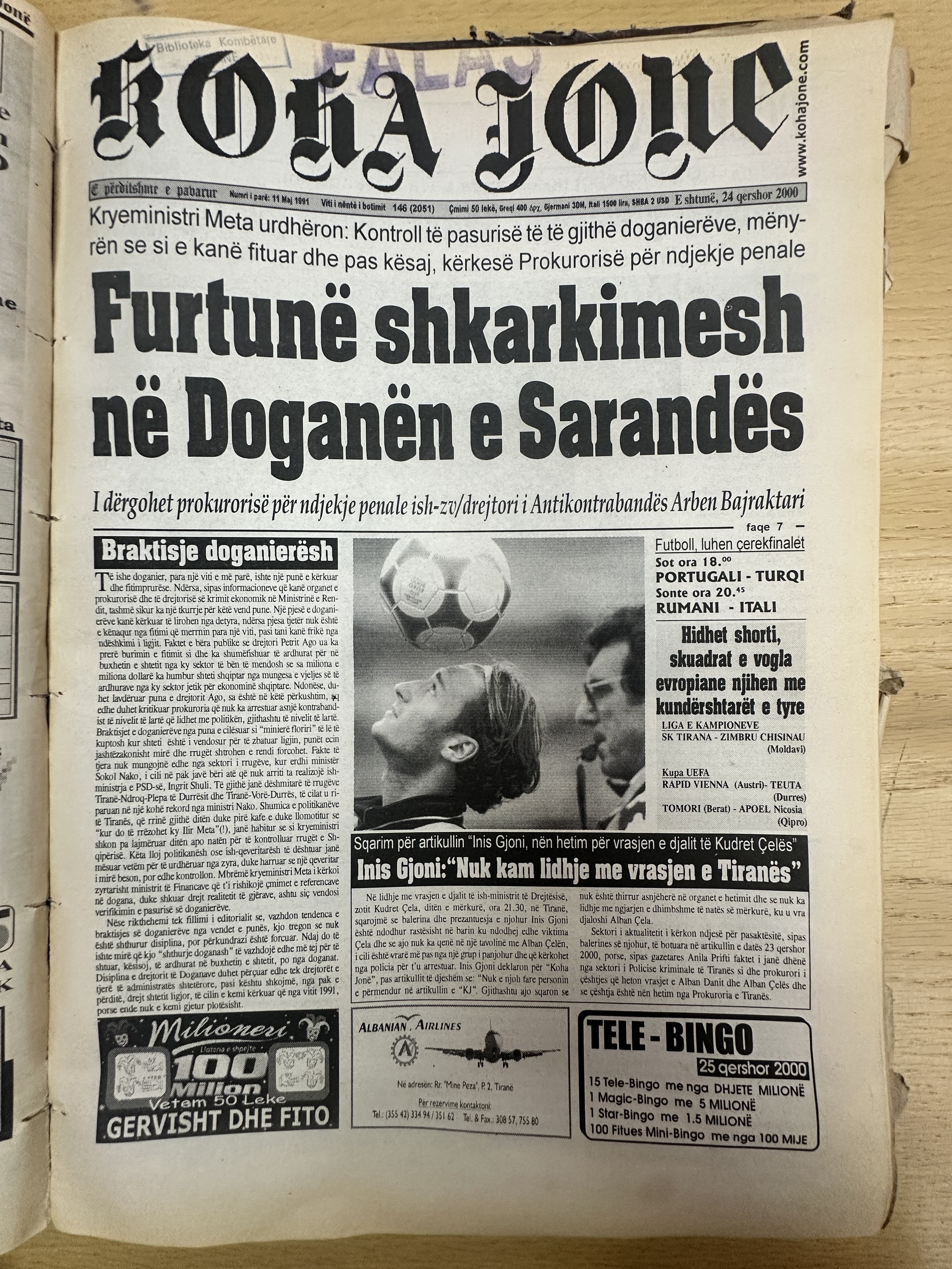 Koha Jonë 2000-06-24