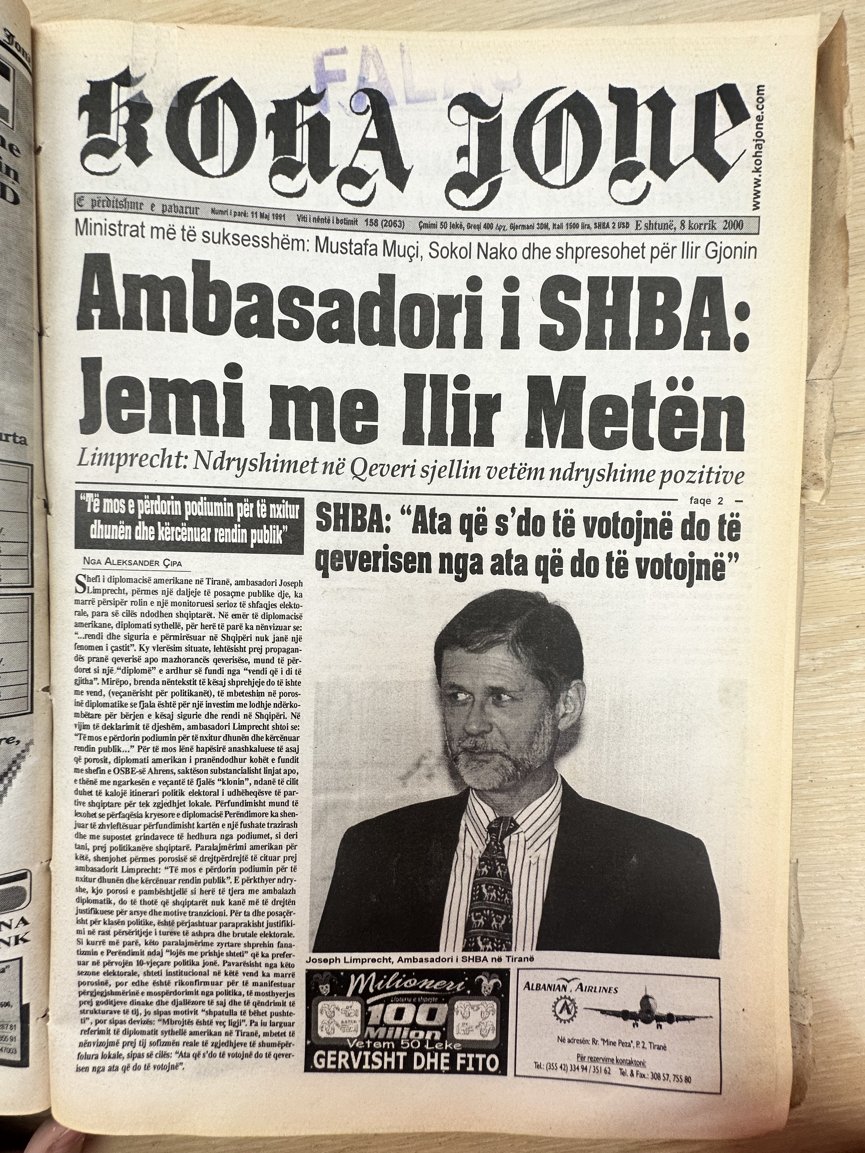 Koha Jonë 2003-07-03