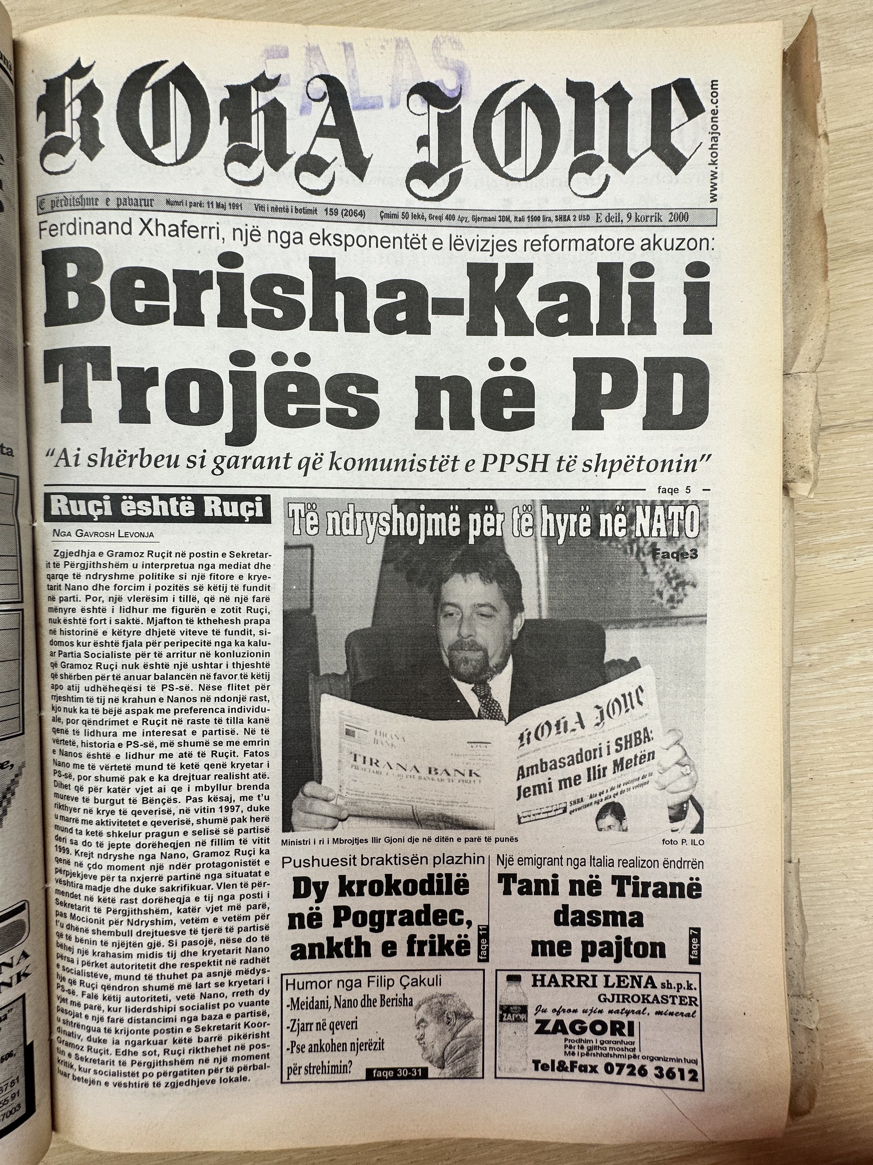 Koha Jonë 2000-07-09