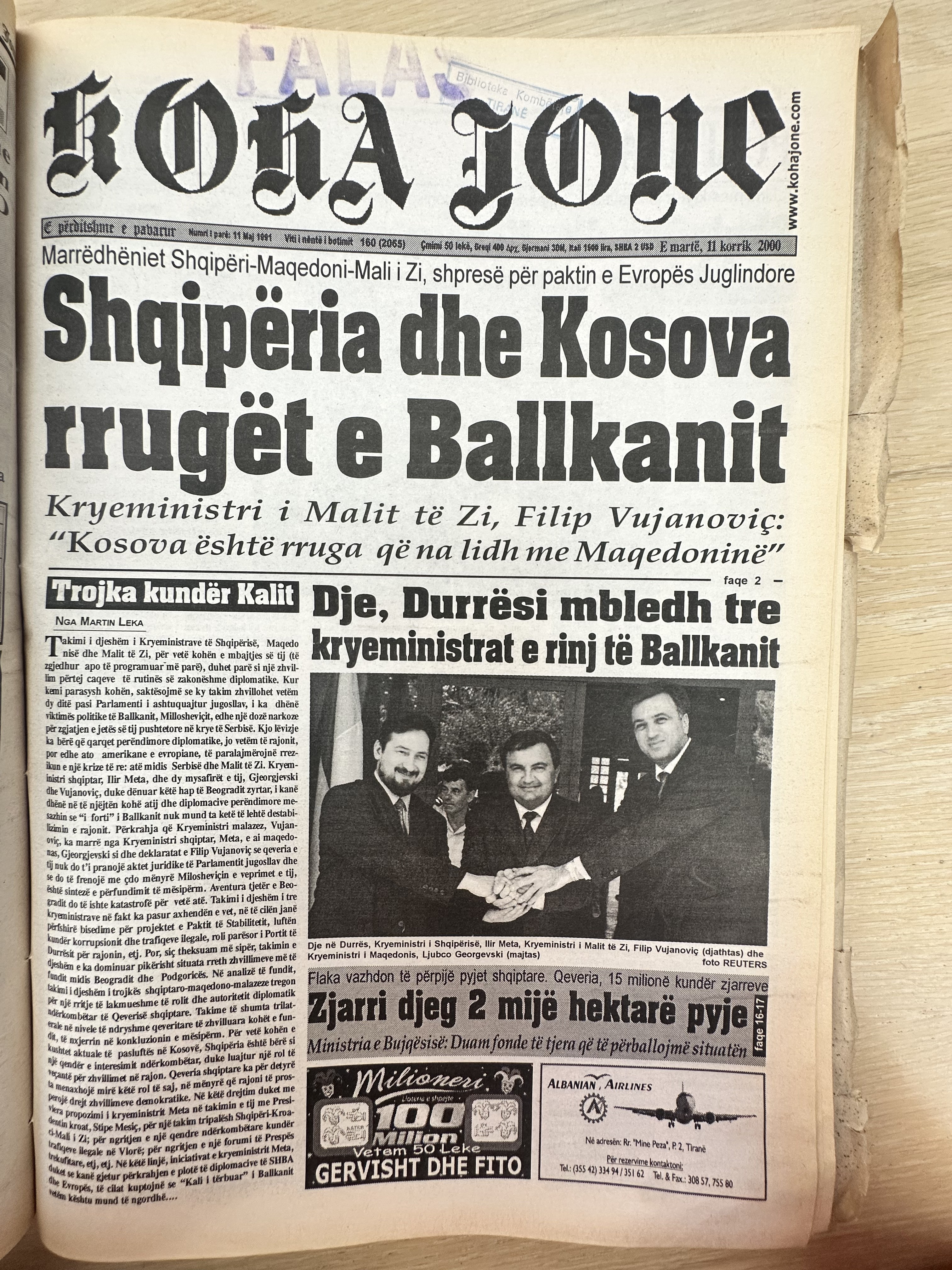 Koha Jonë 2000-04-07