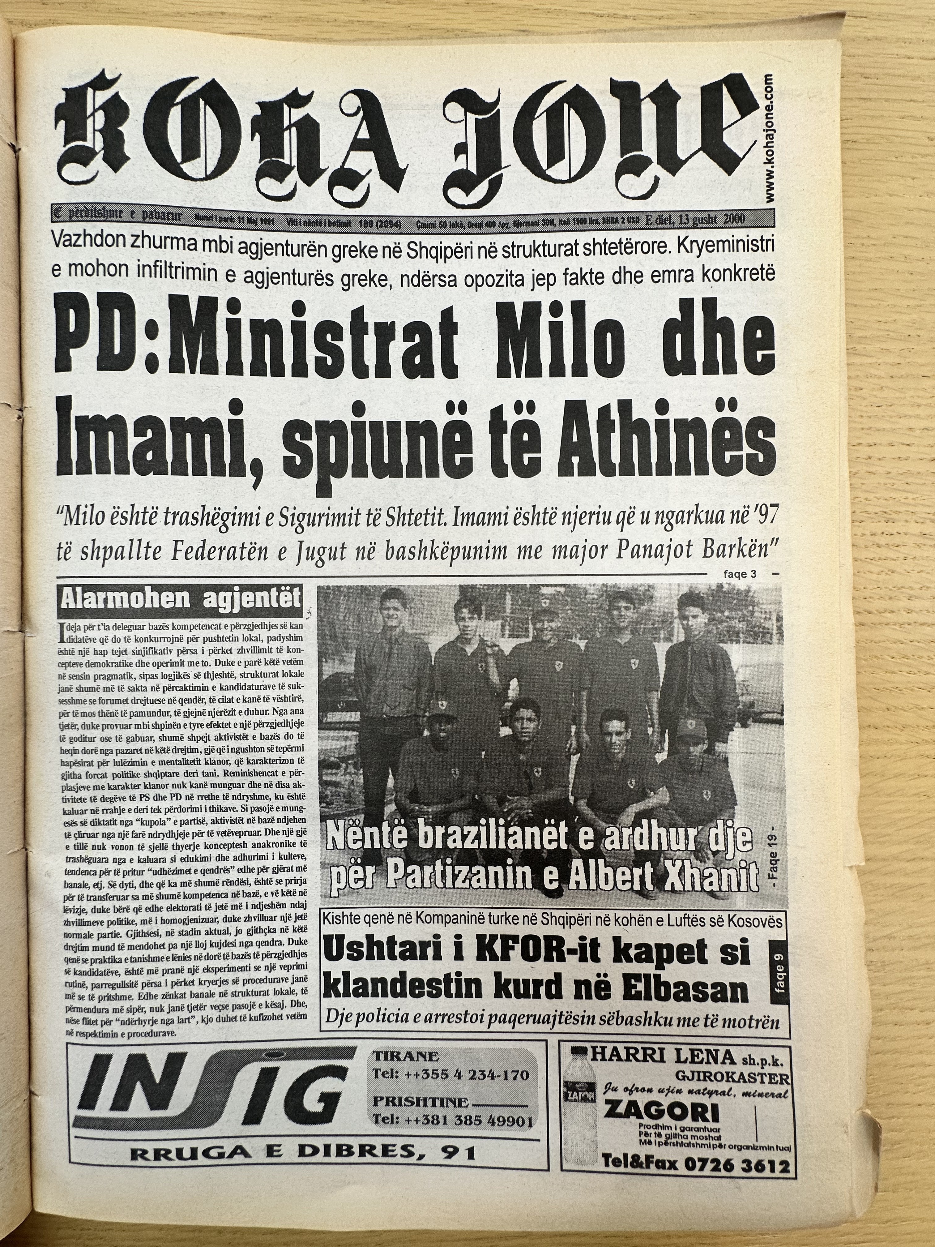 Koha Jonë 2003-03-13