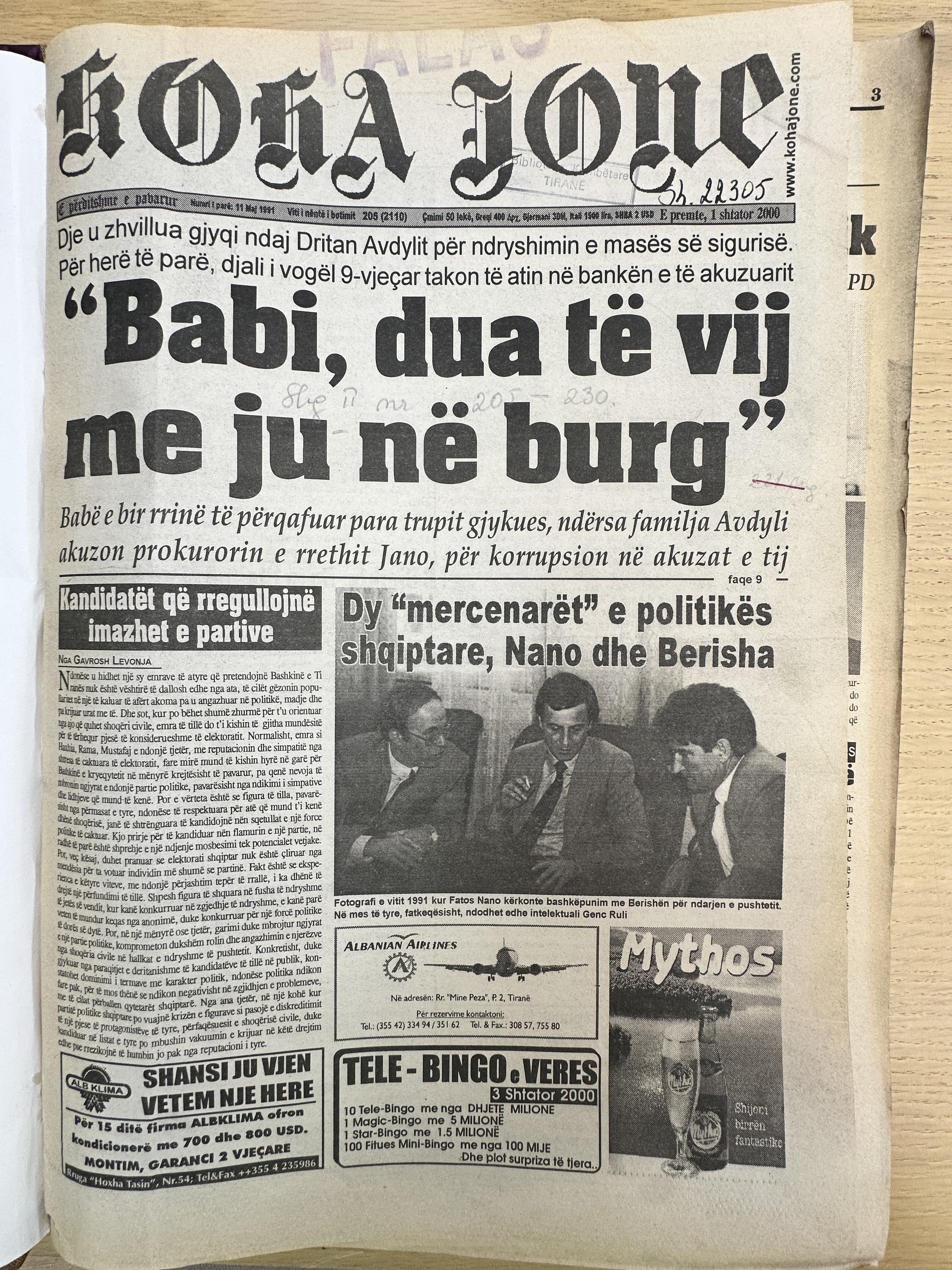 Koha Jonë 2000-02-01