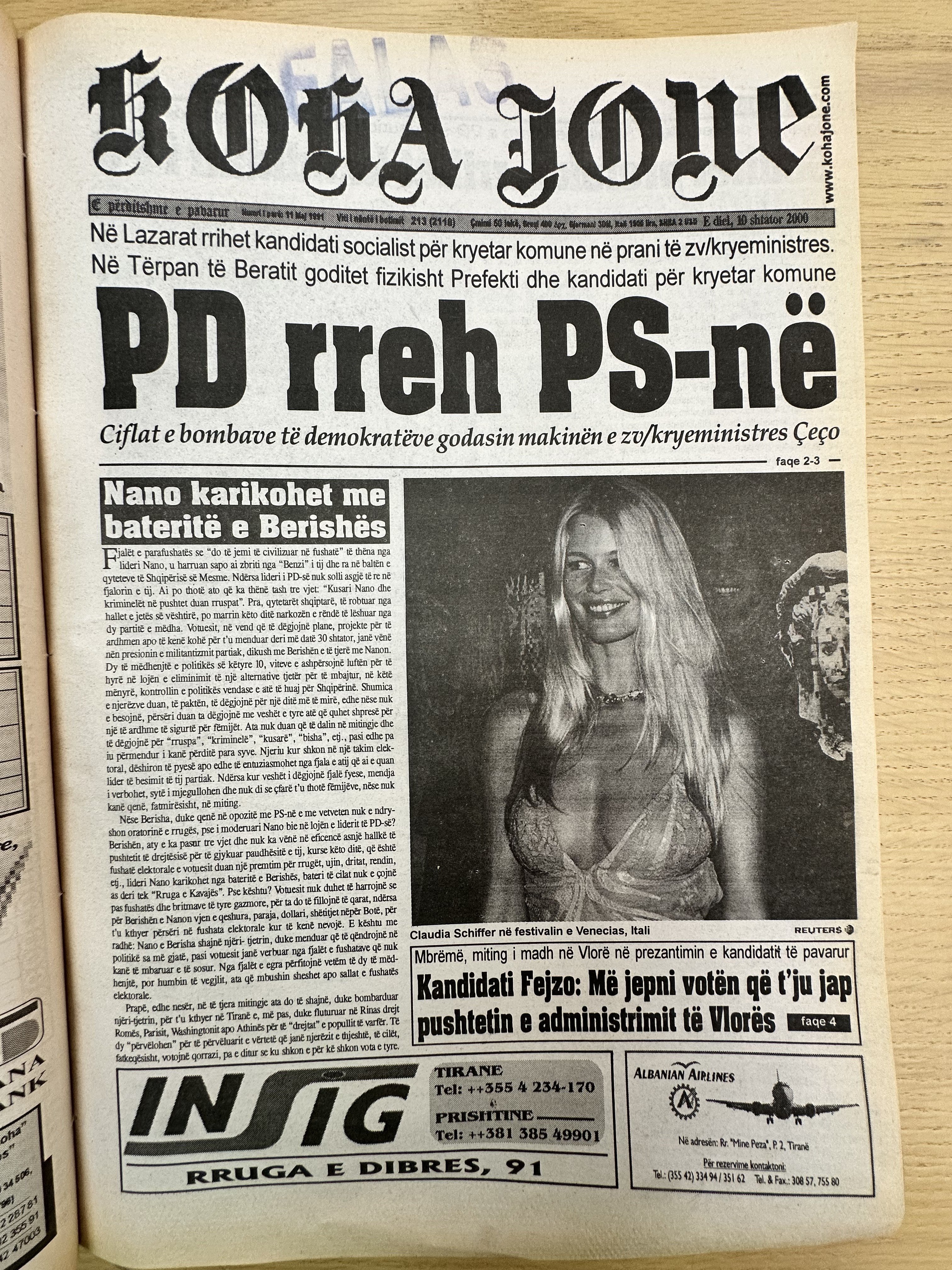 Koha Jonë 1996-08-07