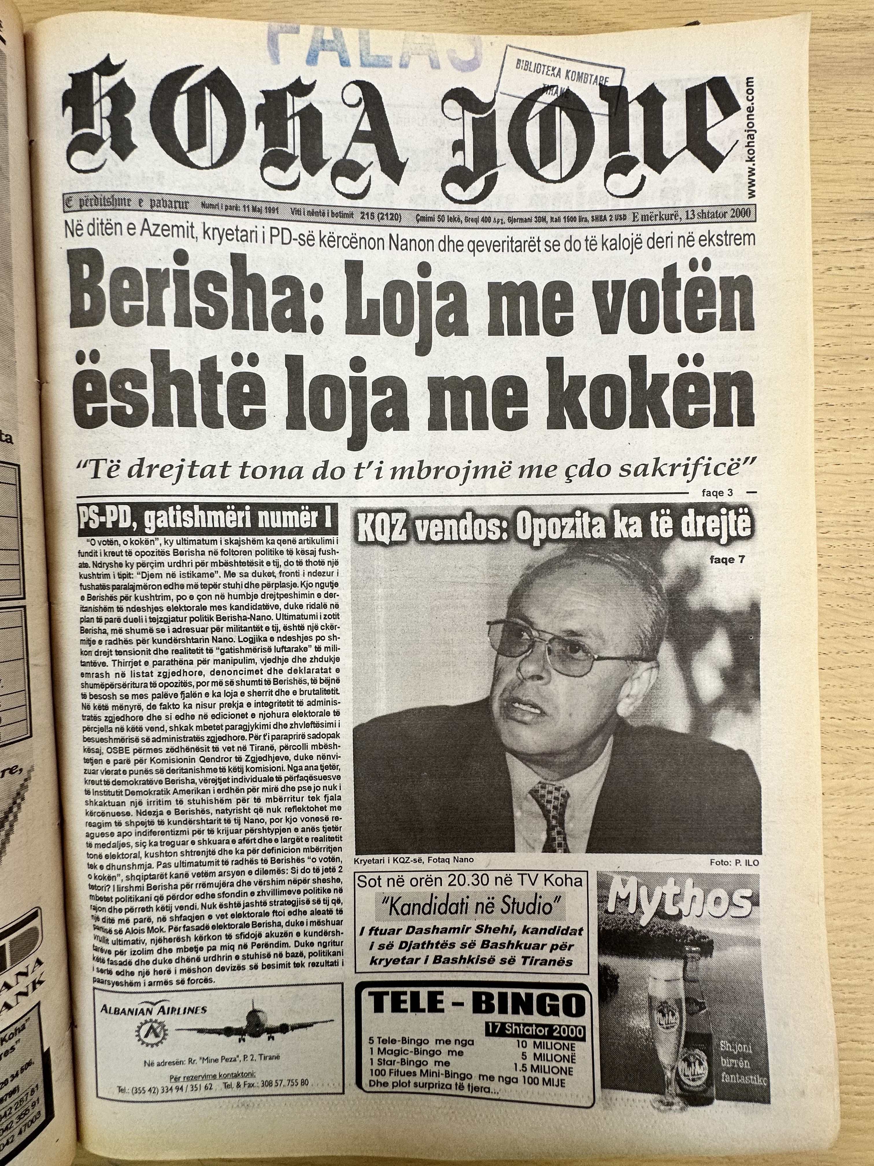 Koha Jonë 