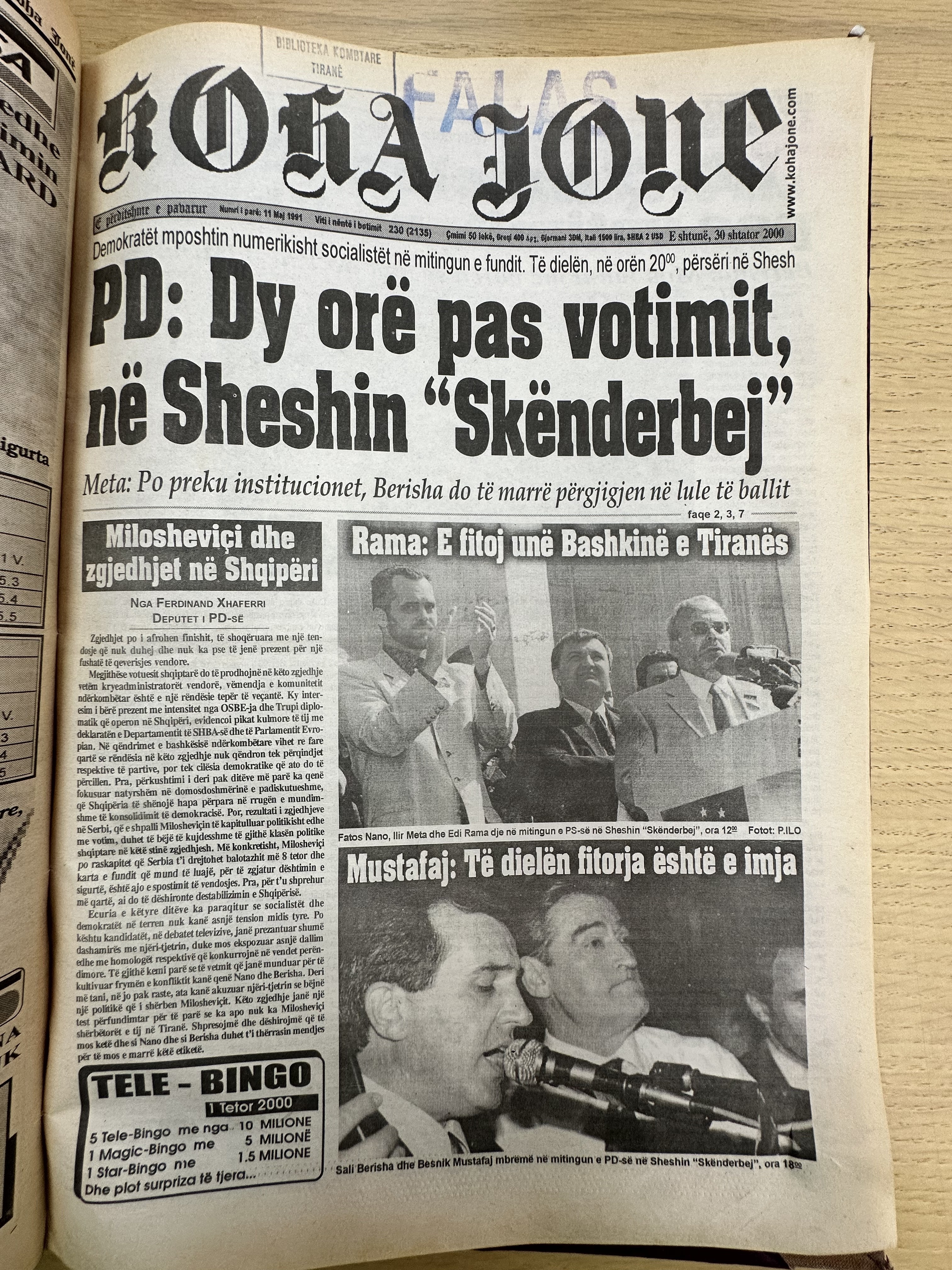 Koha Jonë 1991-05-13
